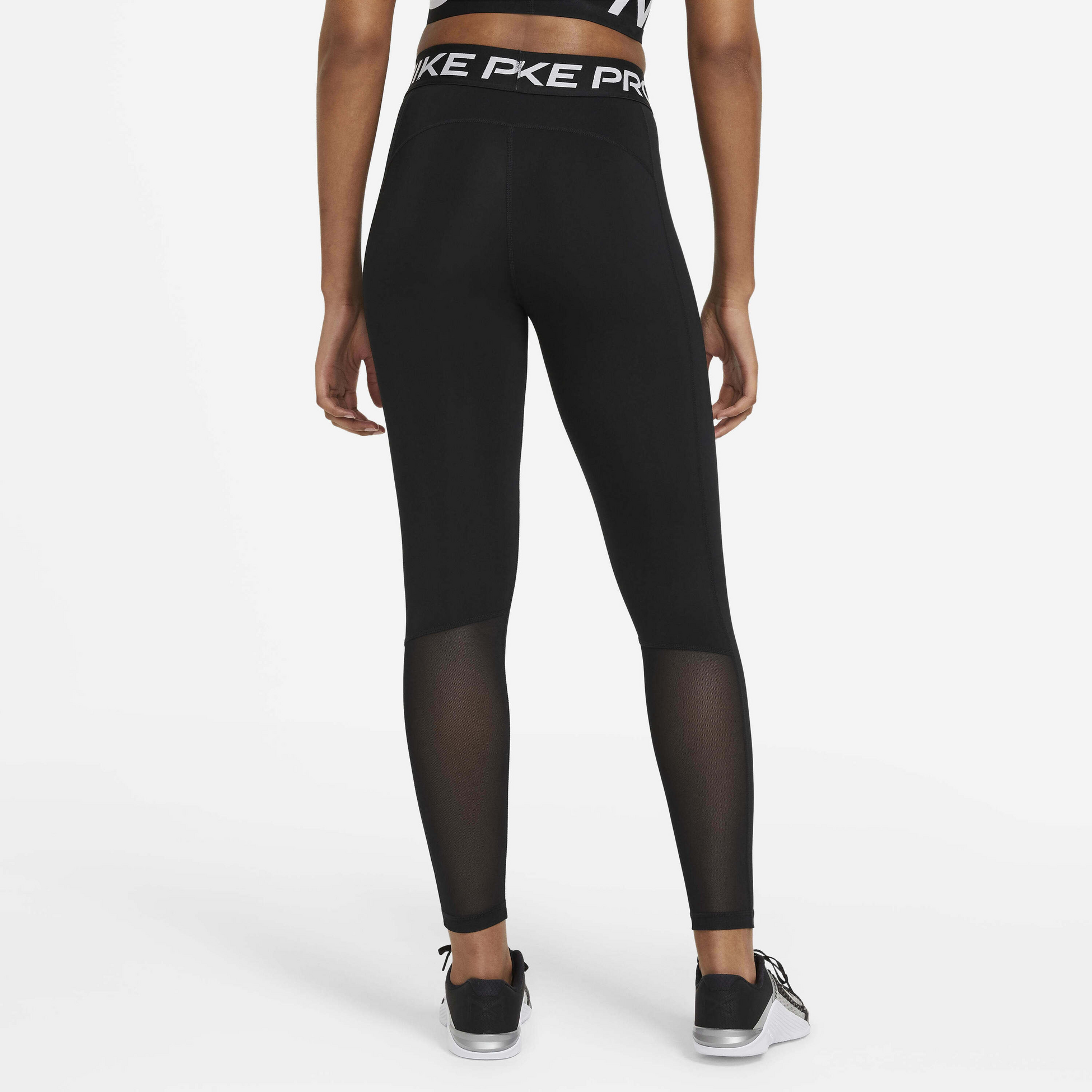 NIKE, Women's Mid-rise Mesh-panelled Leggings Pro