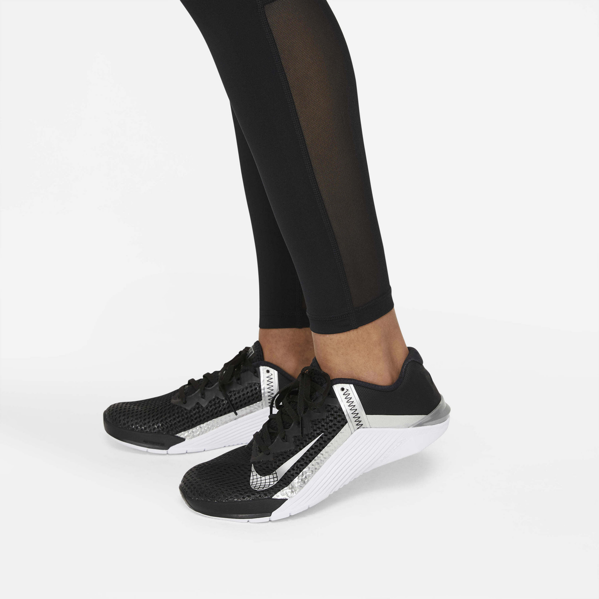 NIKE, Women's Mid-rise Mesh-panelled Leggings Pro