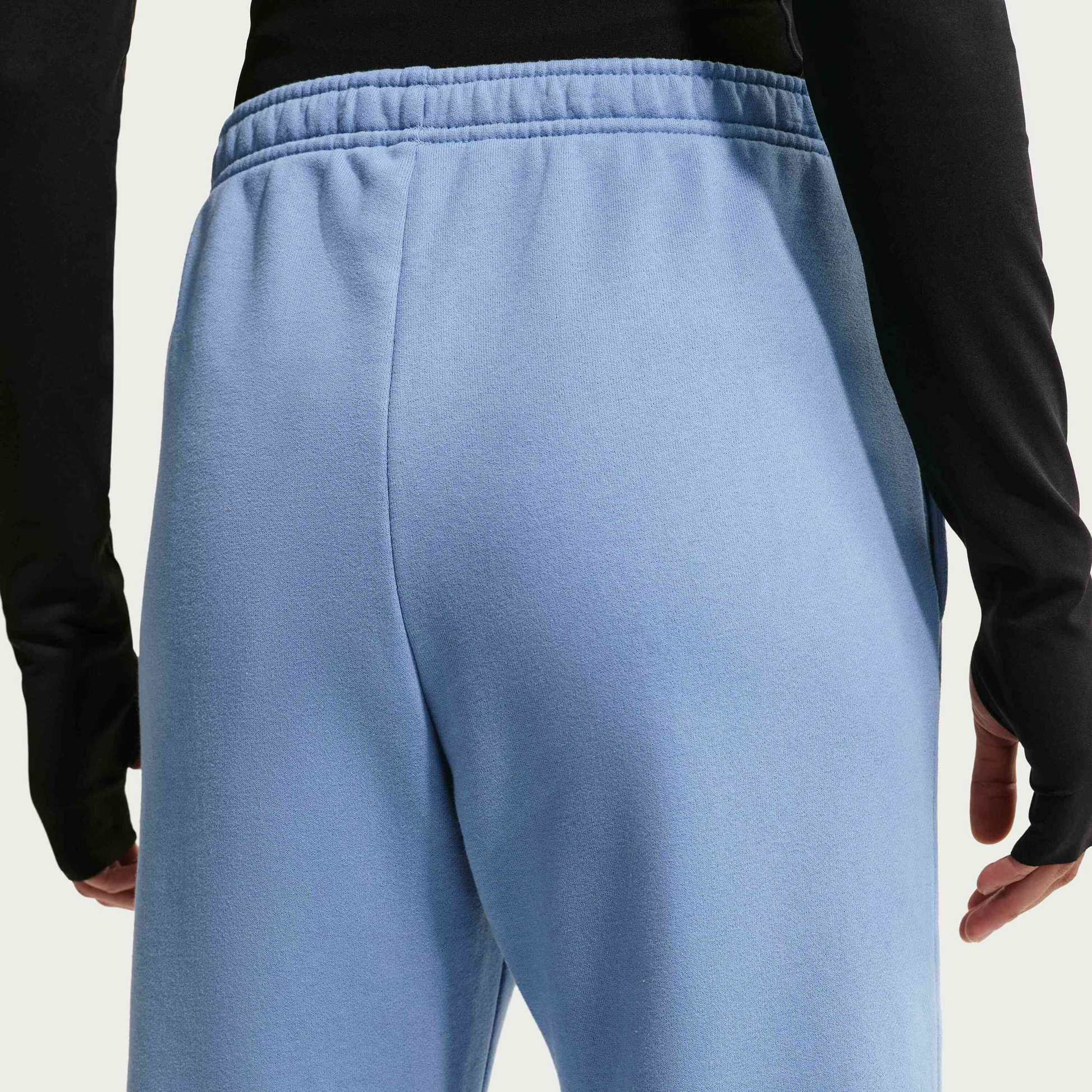 NIKE, Women's Mid-rise Open-hem Trousers Studio Fleece Medium Weight