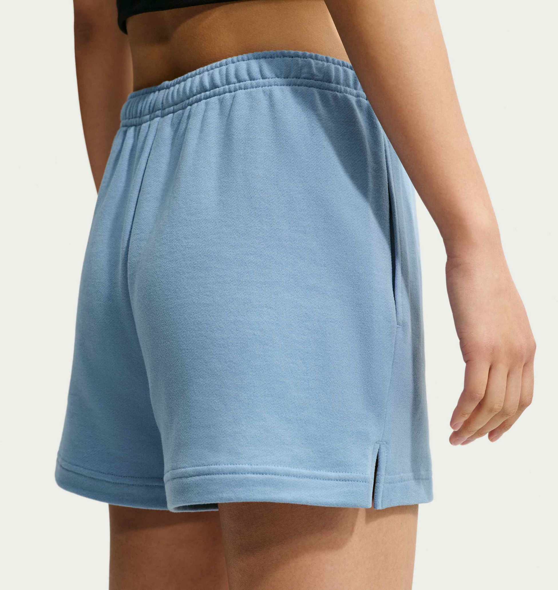 NIKE, Women's Mid-rise Shorts Studio Fleece Lightweight 'french Terry'