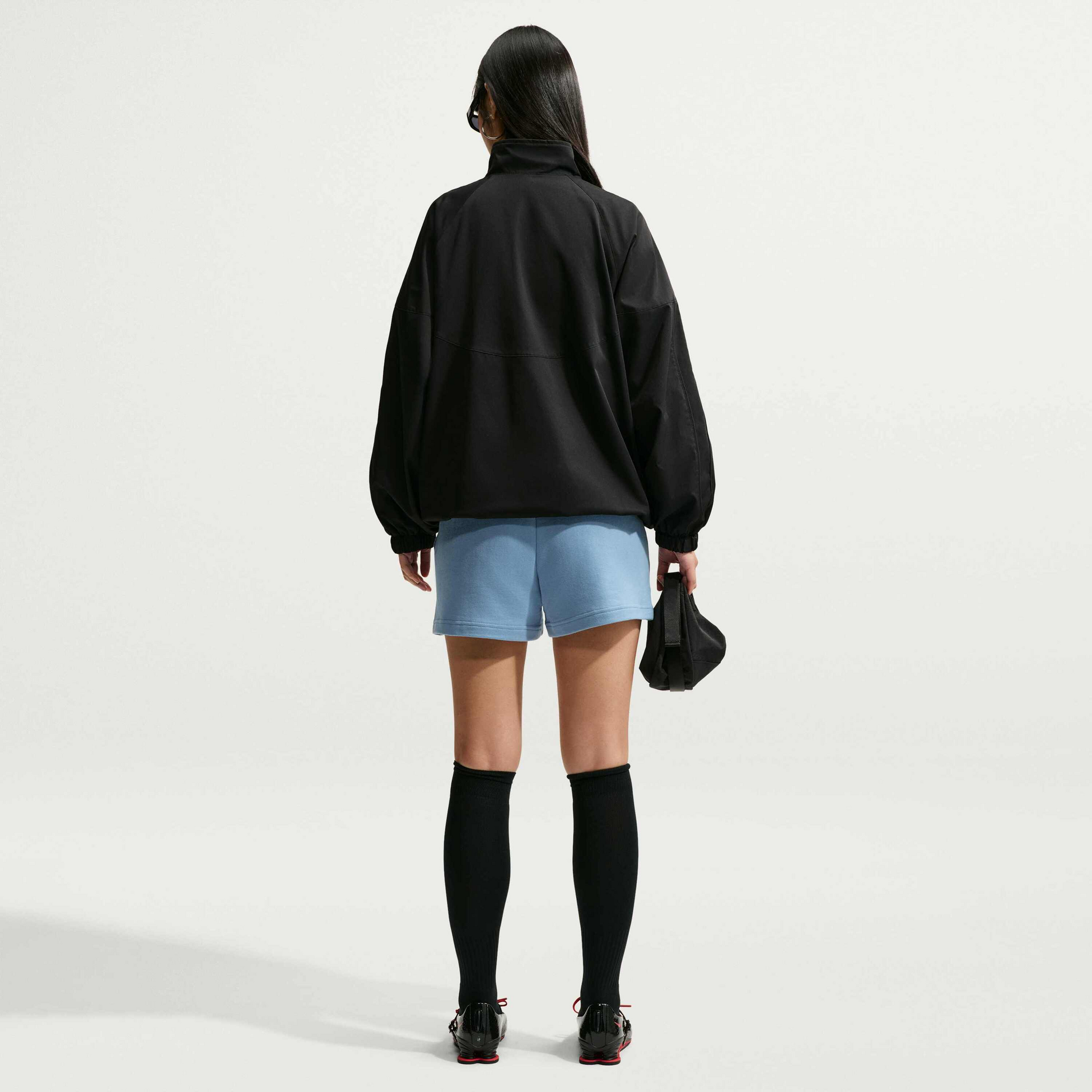 NIKE, Women's Mid-rise Shorts Studio Fleece Lightweight 'french Terry'