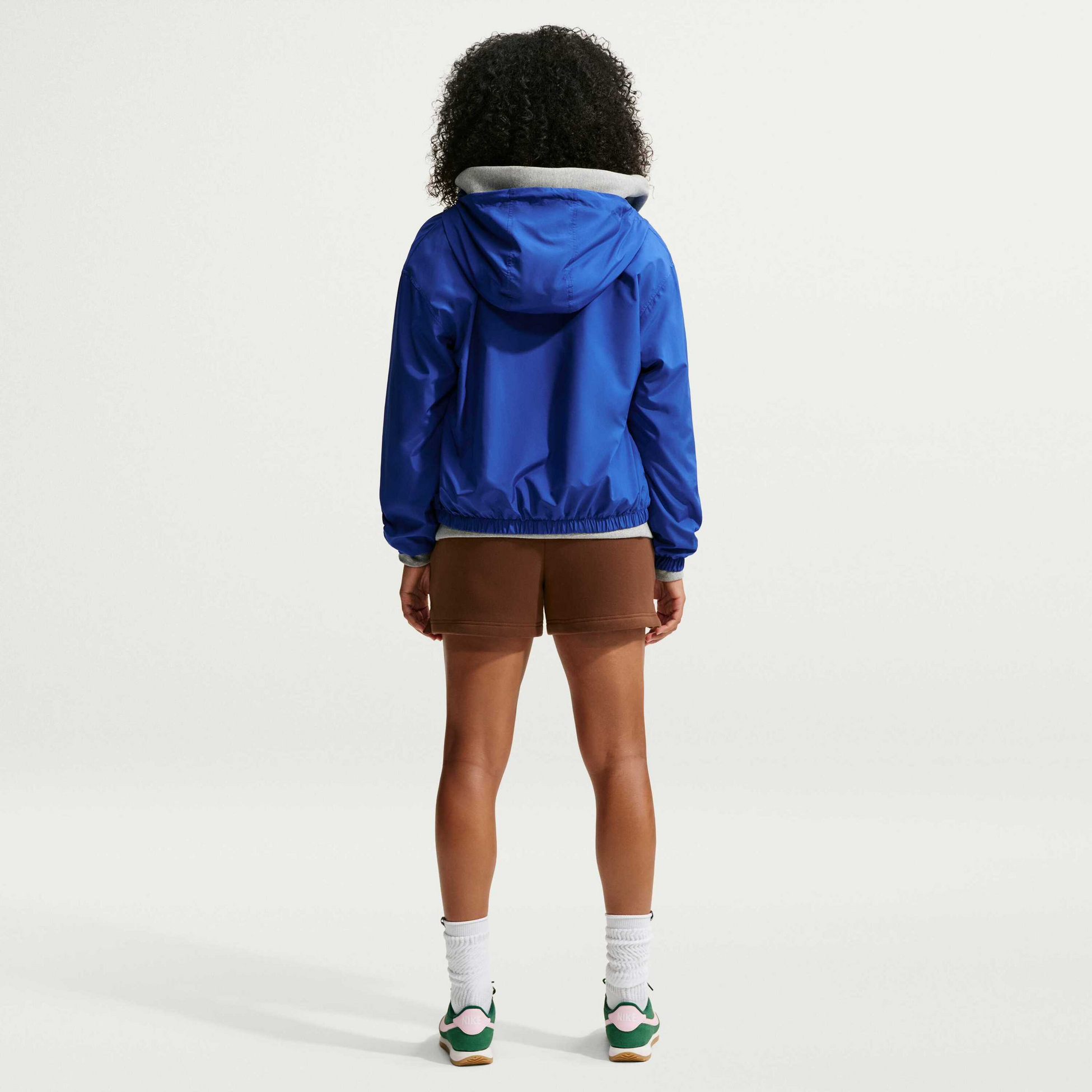NIKE, Women's Mid-rise Shorts Studio Fleece Medium Weight