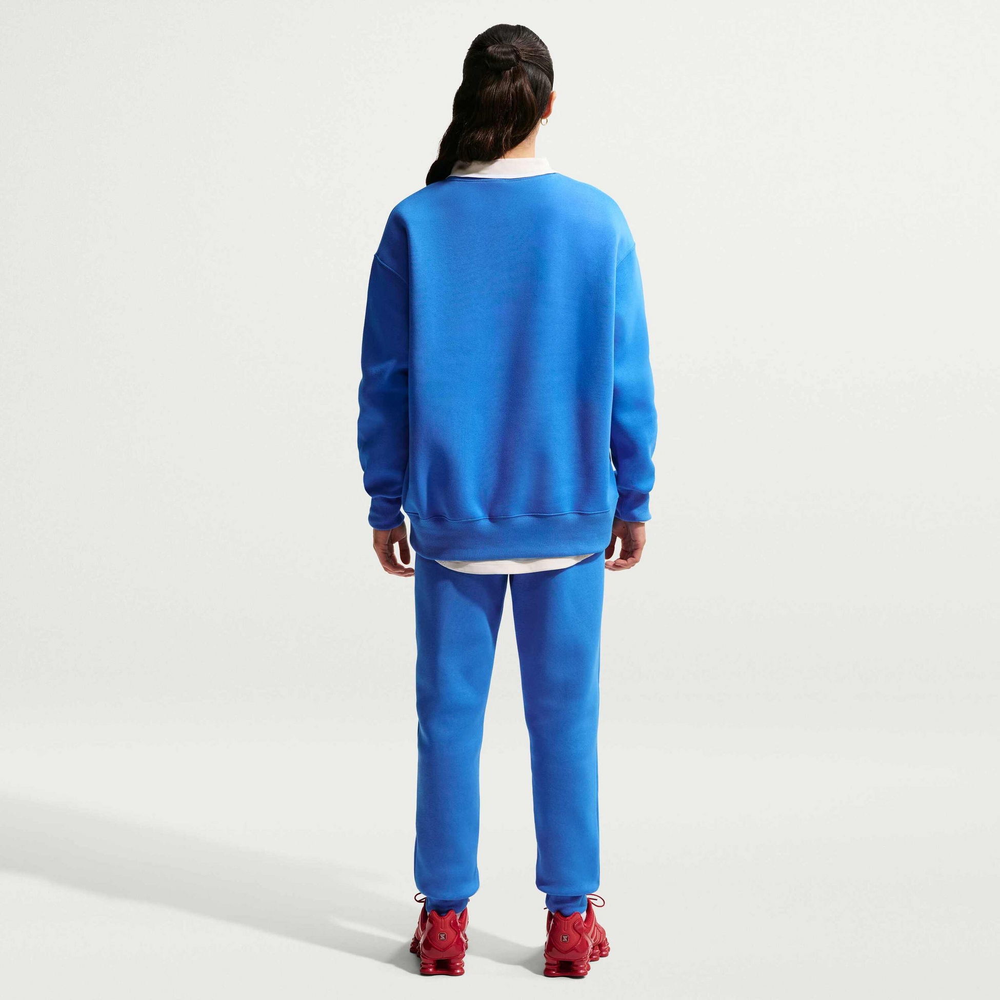 NIKE, Women's Mid-rise Tracksuit Bottoms Sportswear Phoenix Fleece