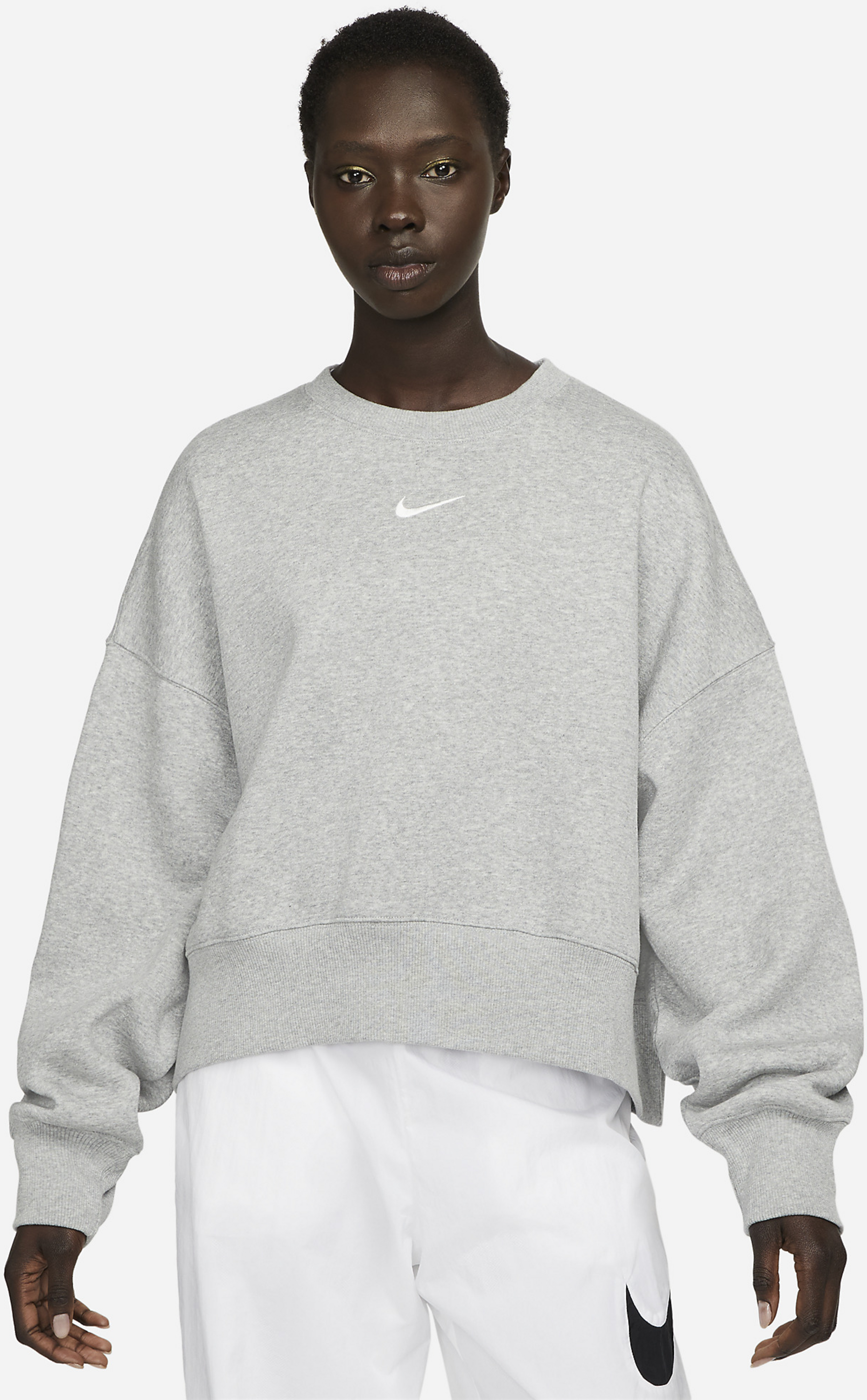 NIKE, Women's Over-oversized Crew-neck Sweatshirt Sportswear Phoenix Fleece