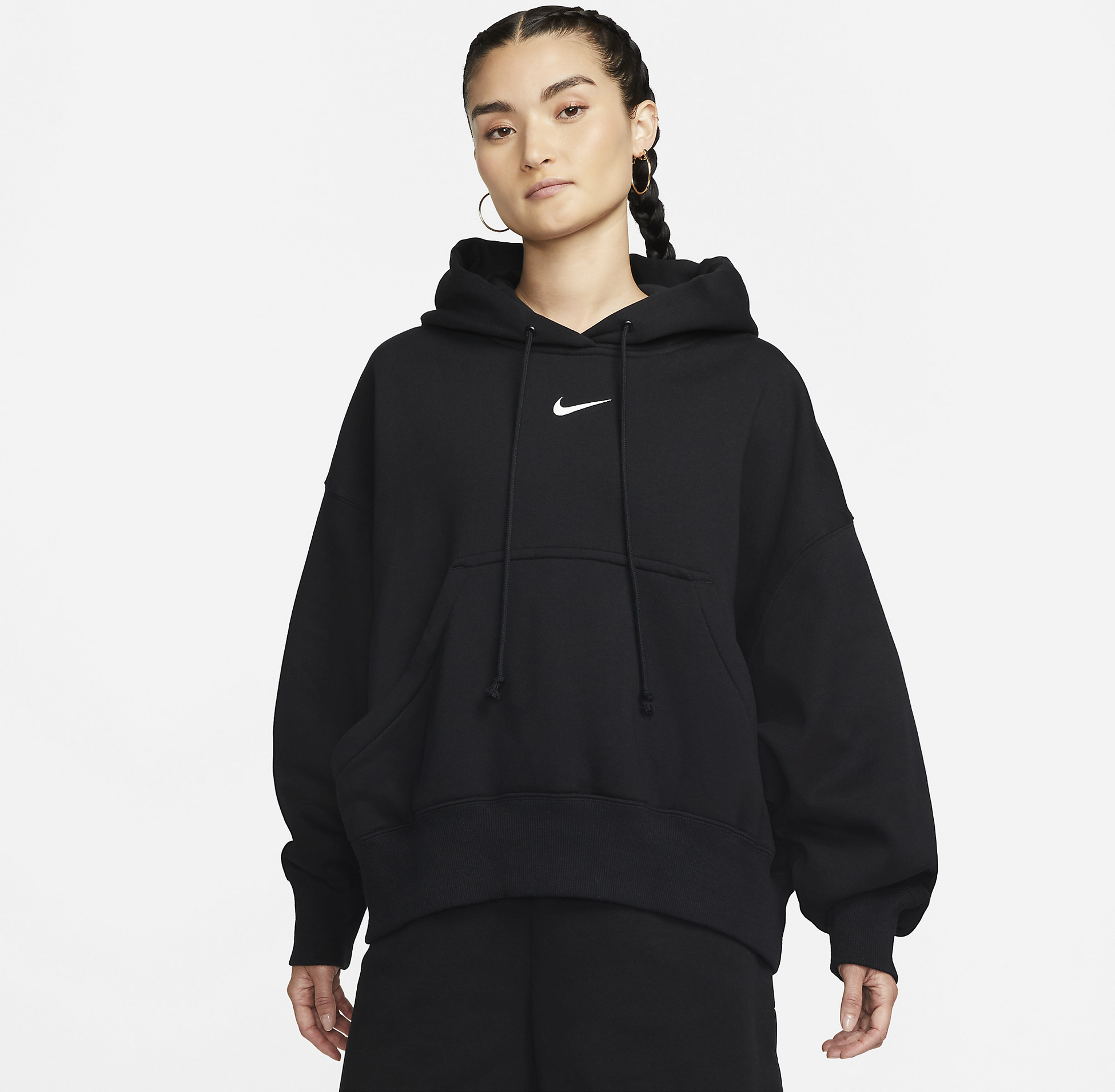 NIKE, Women's Over-oversized Pullover Hoodie Sportswear Phoenix Fleece