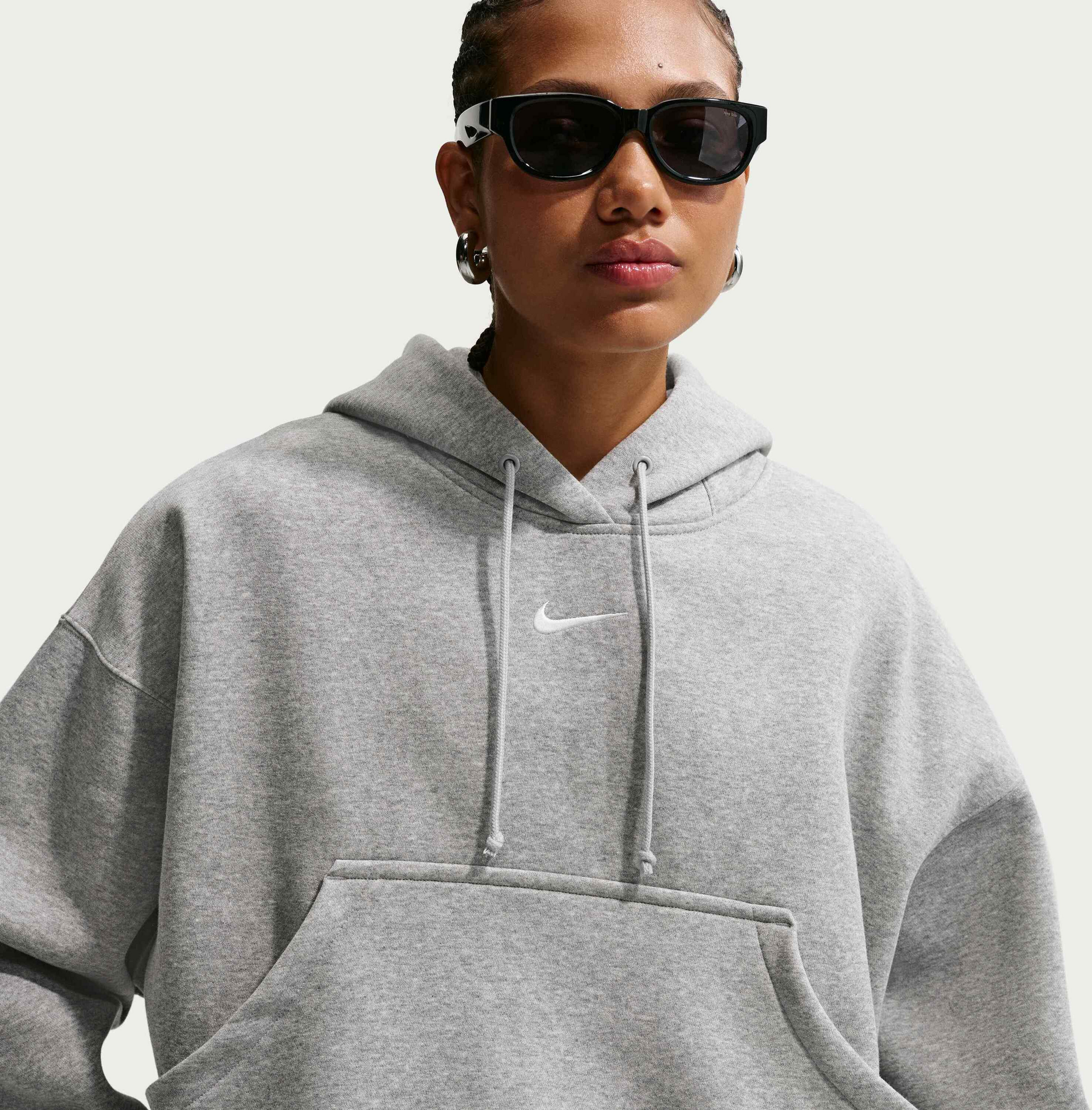 NIKE, Women's Over-oversized Pullover Hoodie Sportswear Phoenix Fleece