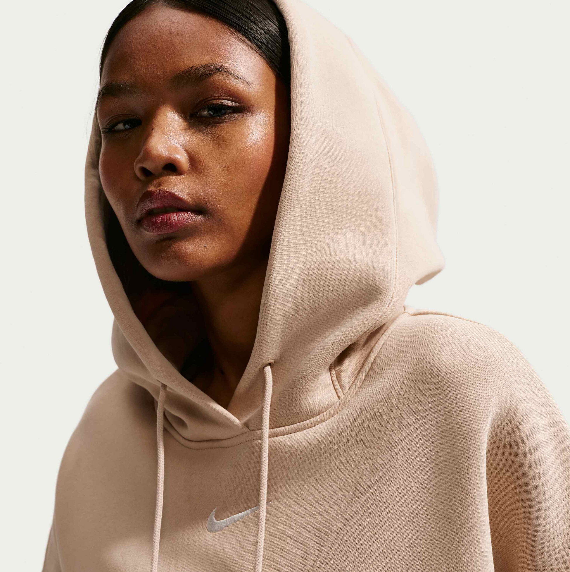 NIKE, Women's Over-oversized Pullover Hoodie Sportswear Phoenix Fleece