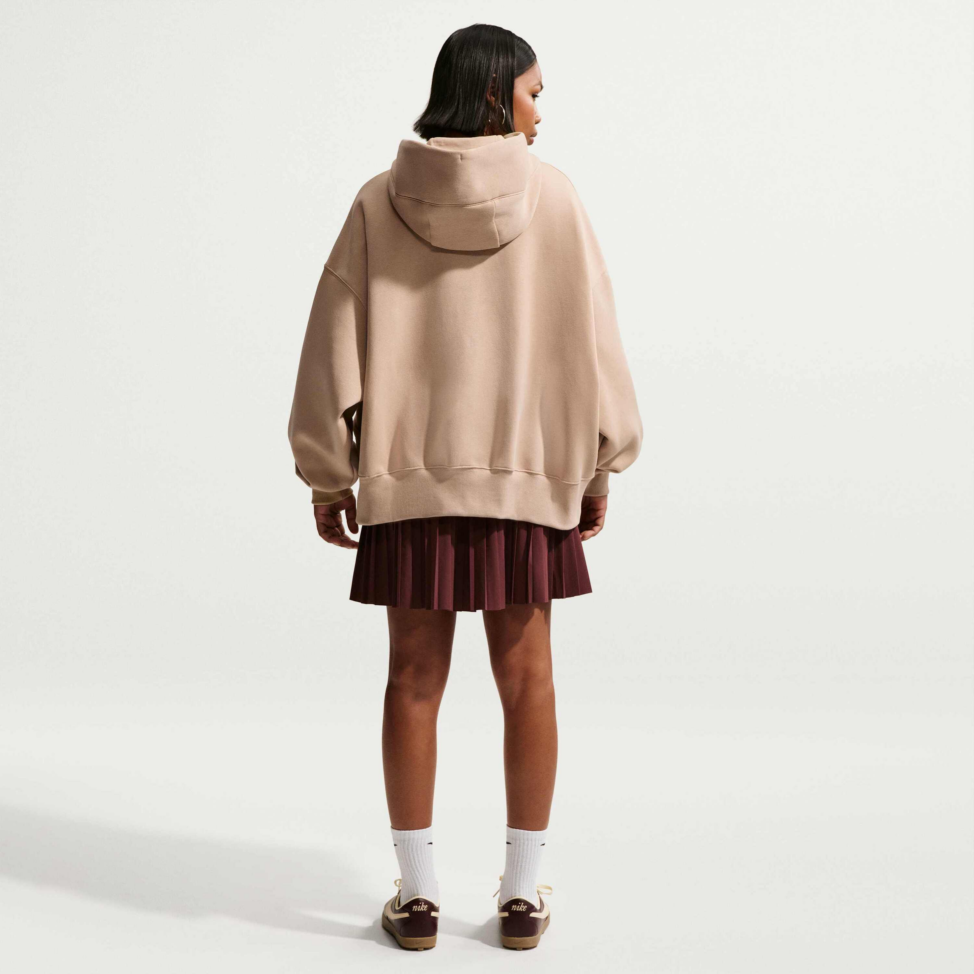 NIKE, Women's Over-oversized Pullover Hoodie Sportswear Phoenix Fleece