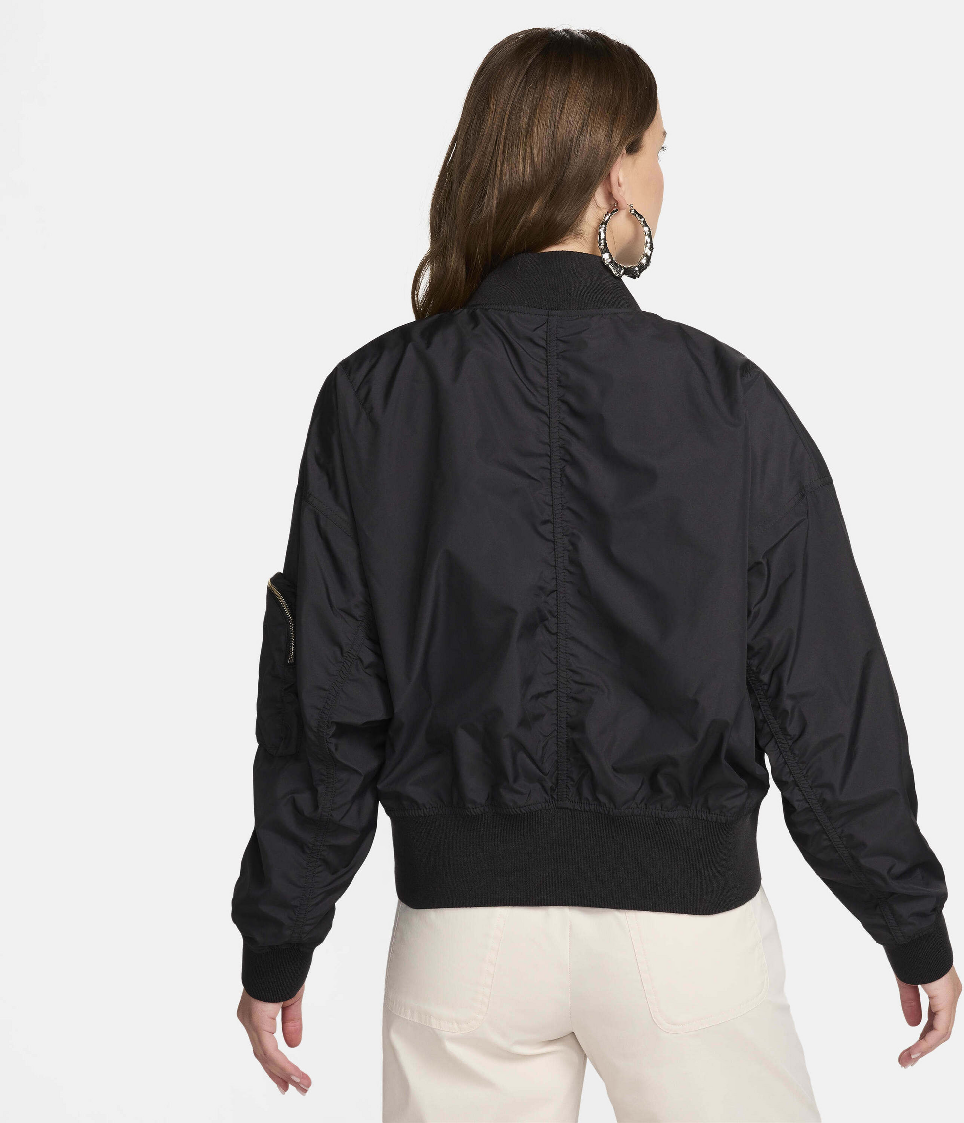 NIKE, Women's Oversized Bomber Jacket Sportswear Essential