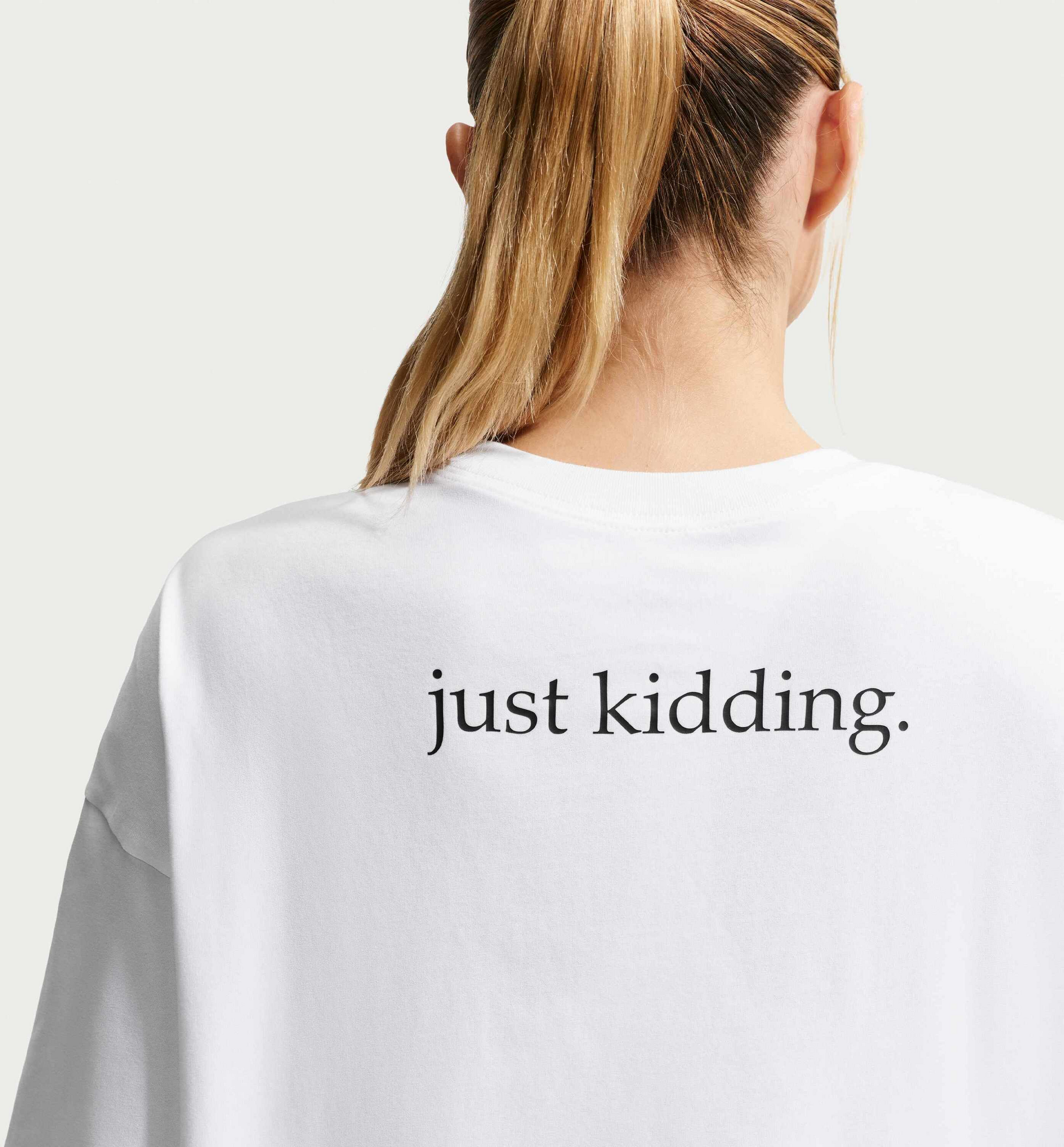 NIKE, Women's Oversized Dri-fit Short-sleeve T-shirt Nike