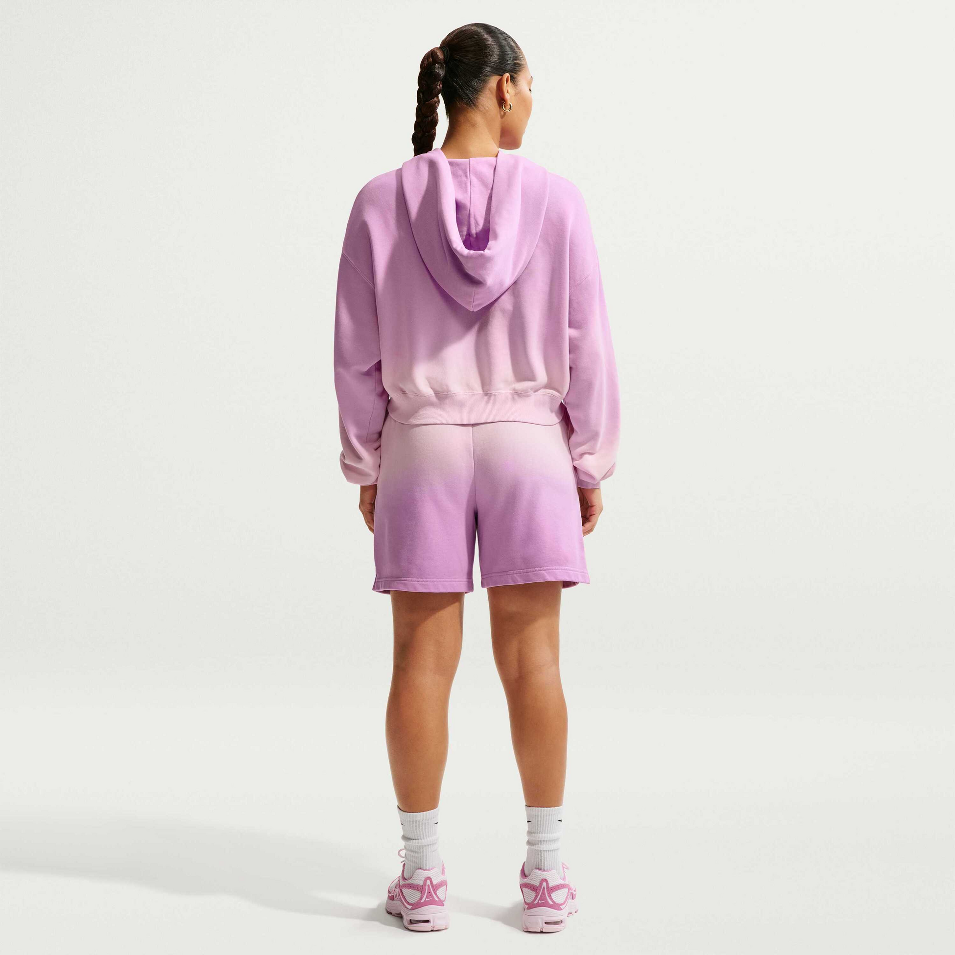NIKE, Women's Oversized Henley Hoodie Sportswear Phoenix Fleece