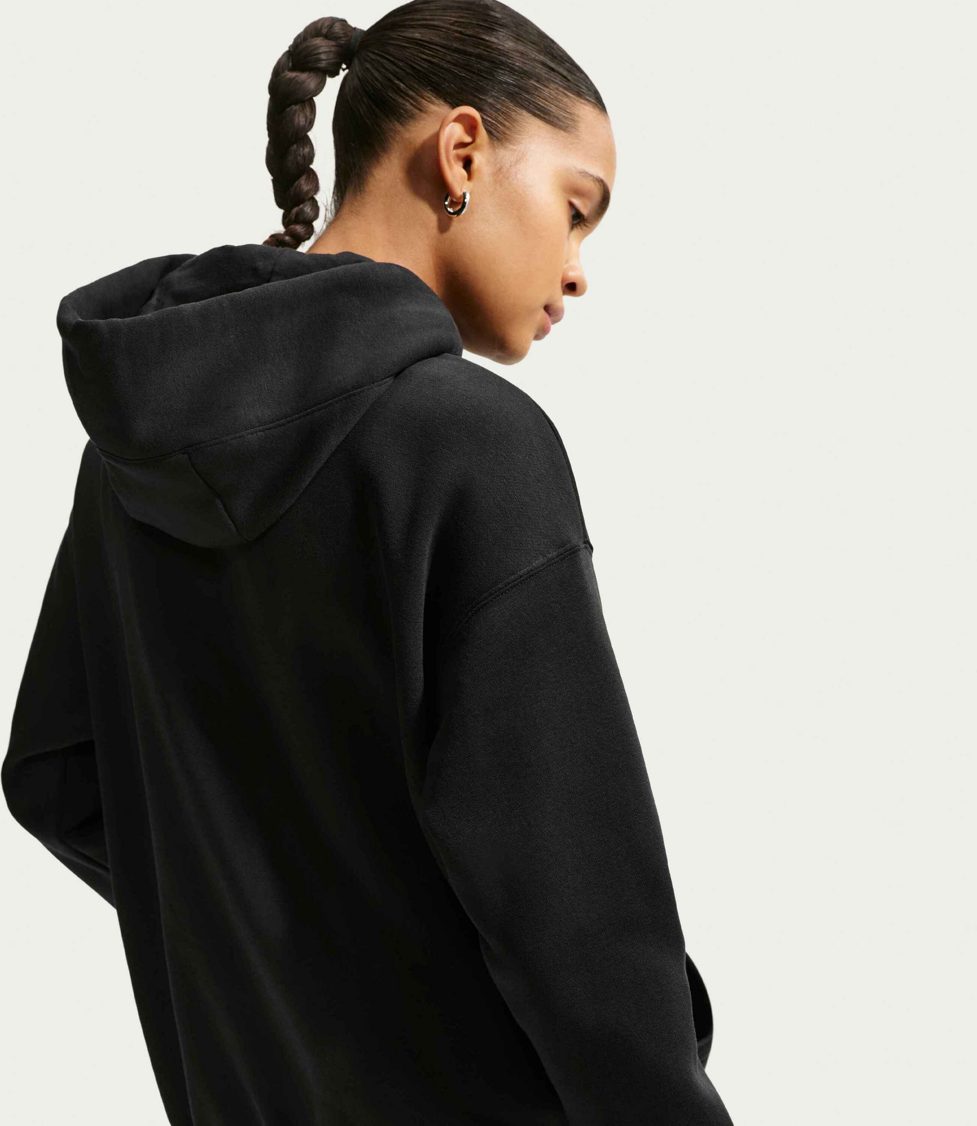 NIKE, Women's Oversized Logo Hoodie Sportswear Phoenix Fleece