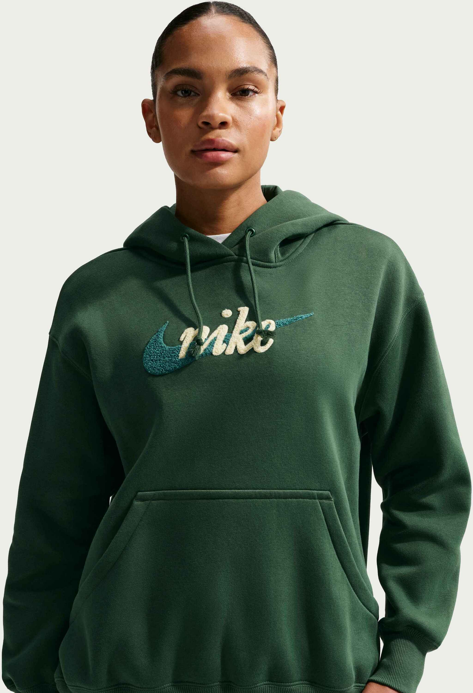 NIKE, Women's Oversized Logo Hoodie Sportswear Phoenix Fleece