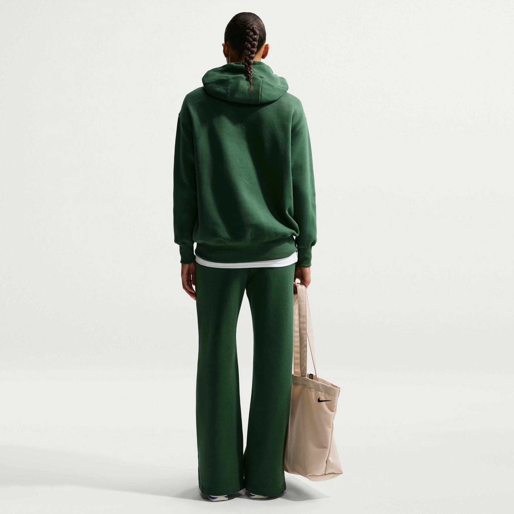 NIKE, Women's Oversized Logo Hoodie Sportswear Phoenix Fleece