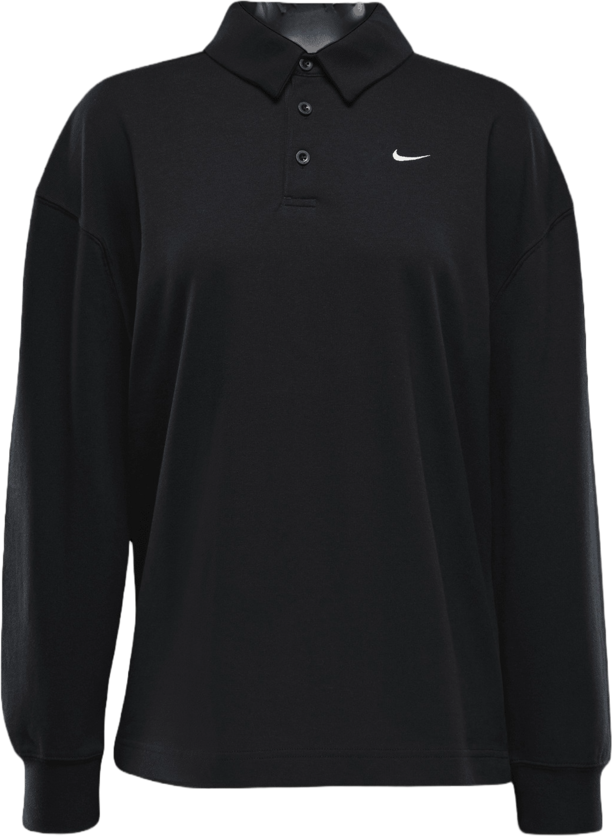 NIKE, Women's Oversized Long-sleeve Polo Sportswear Essential