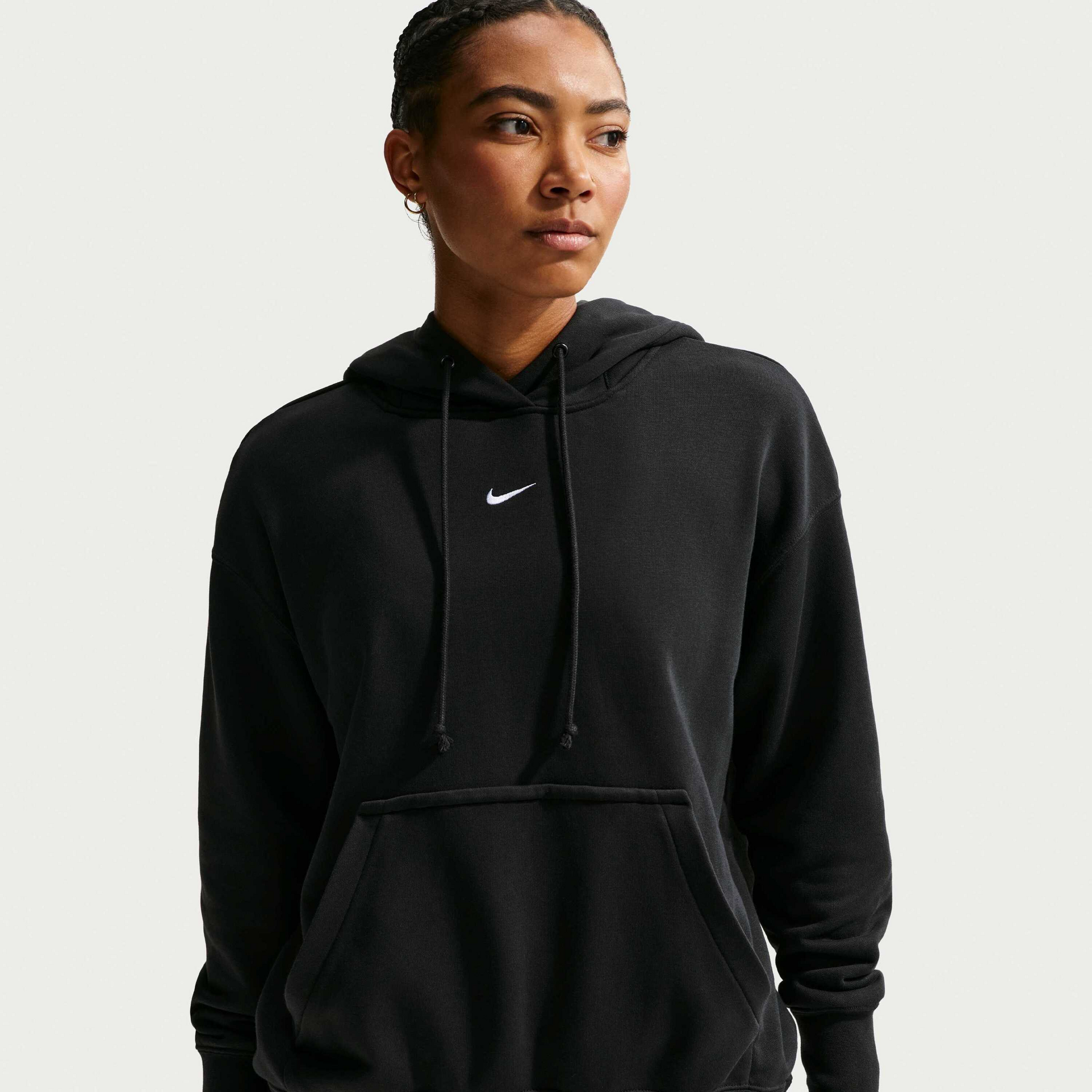 NIKE, Women's Oversized Pullover Basketball Hoodie Phoenix Fleece