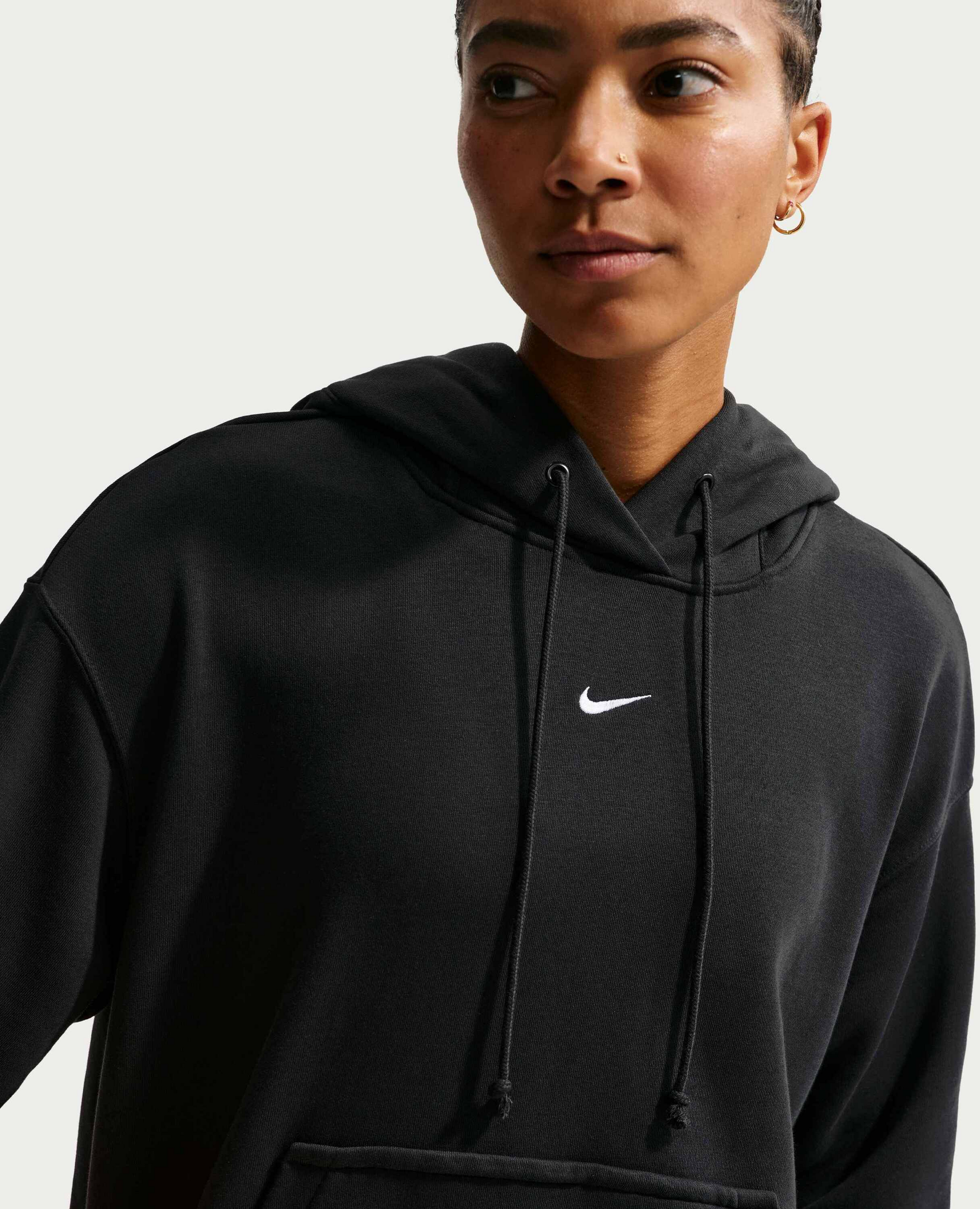 NIKE, Women's Oversized Pullover Basketball Hoodie Phoenix Fleece