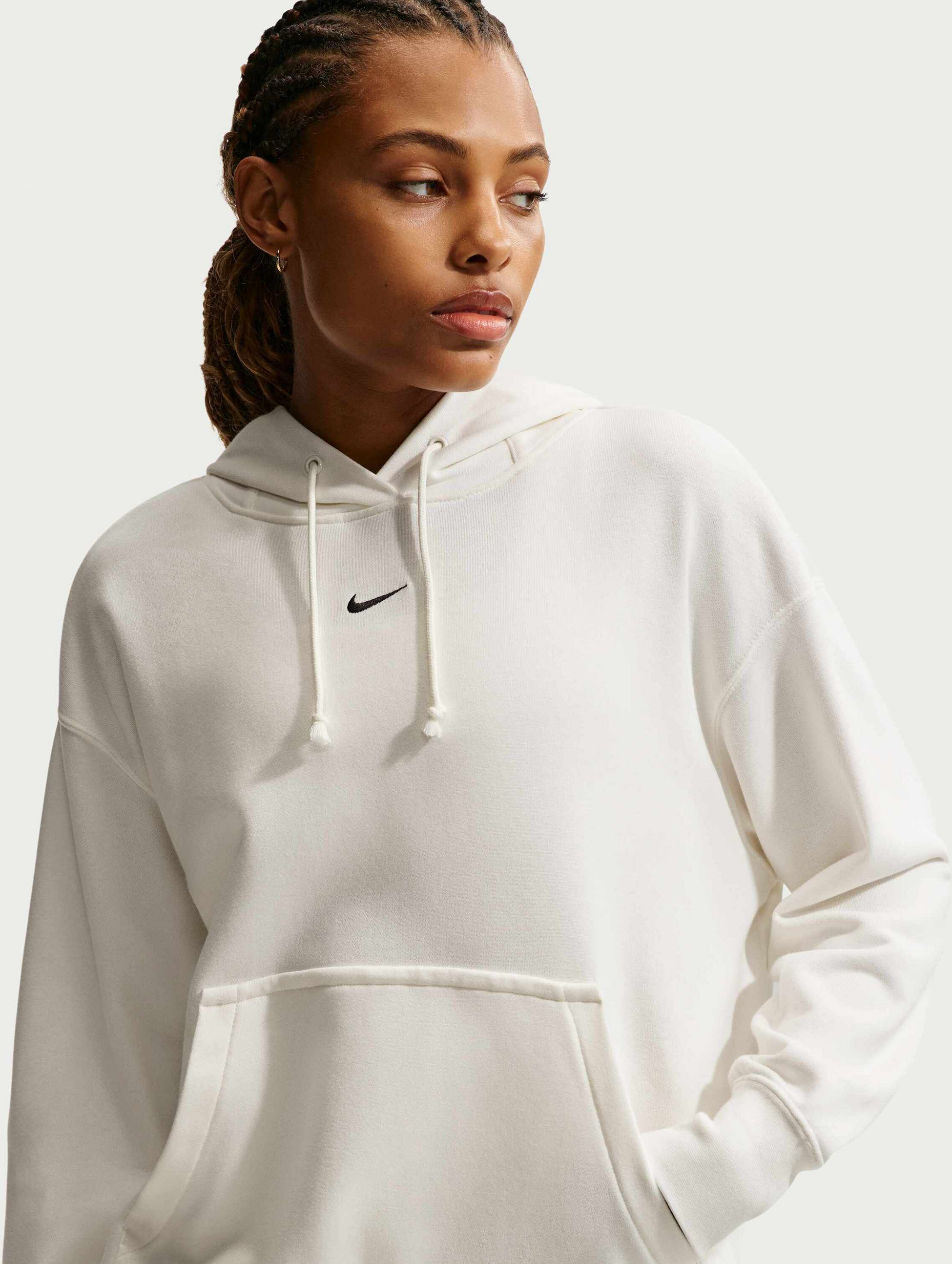 NIKE, Women's Oversized Pullover Basketball Hoodie Phoenix Fleece