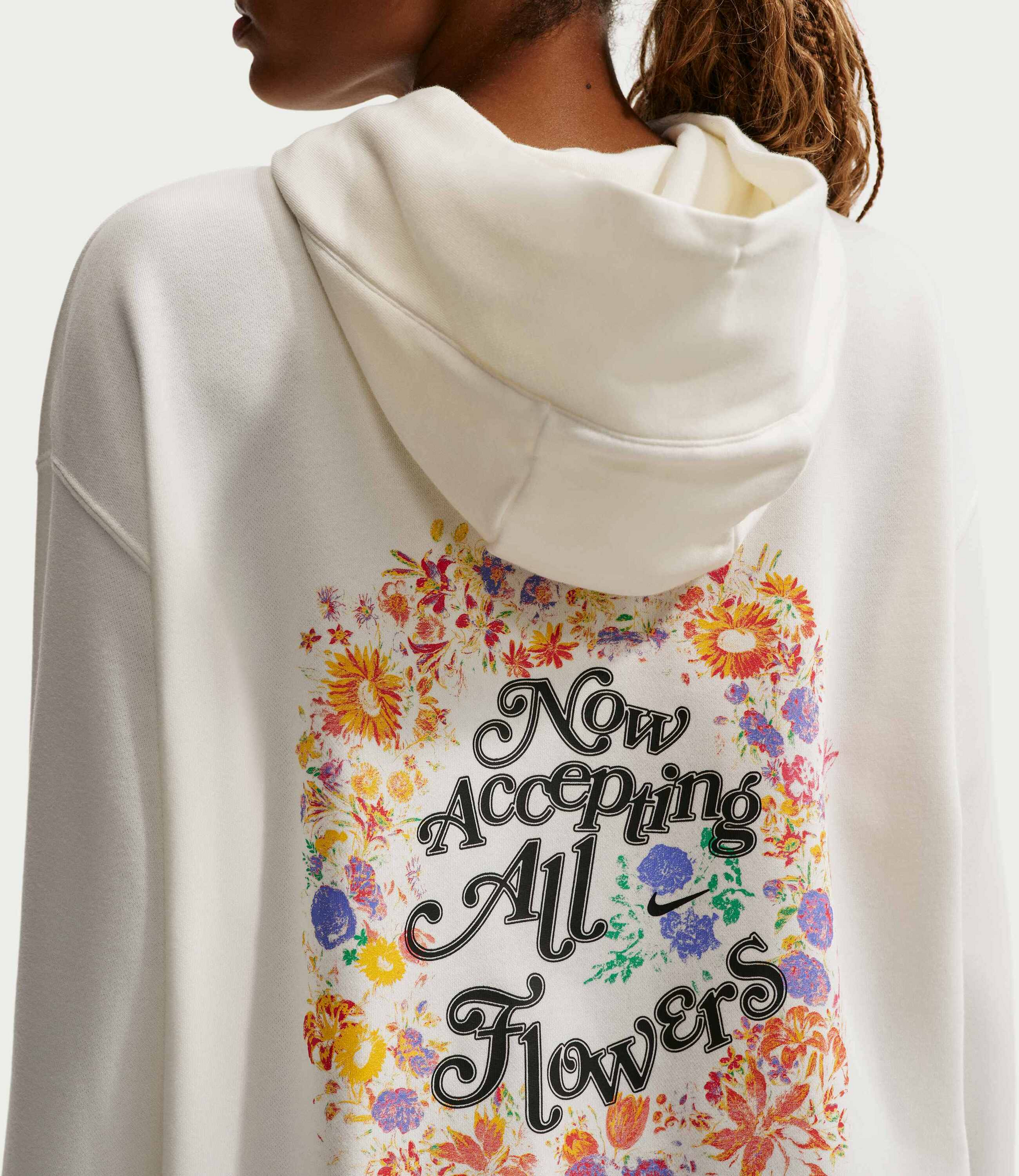 NIKE, Women's Oversized Pullover Basketball Hoodie Phoenix Fleece