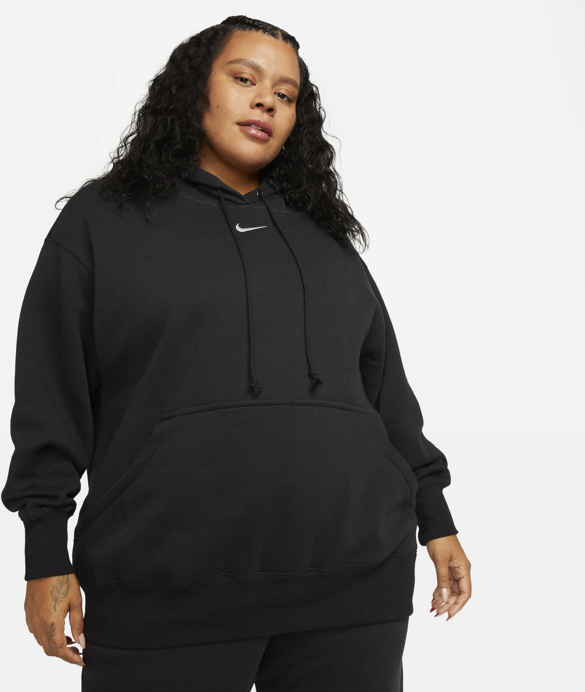 NIKE, Women's Oversized Pullover Hoodie (plus Size) Sportswear Phoenix Fleece