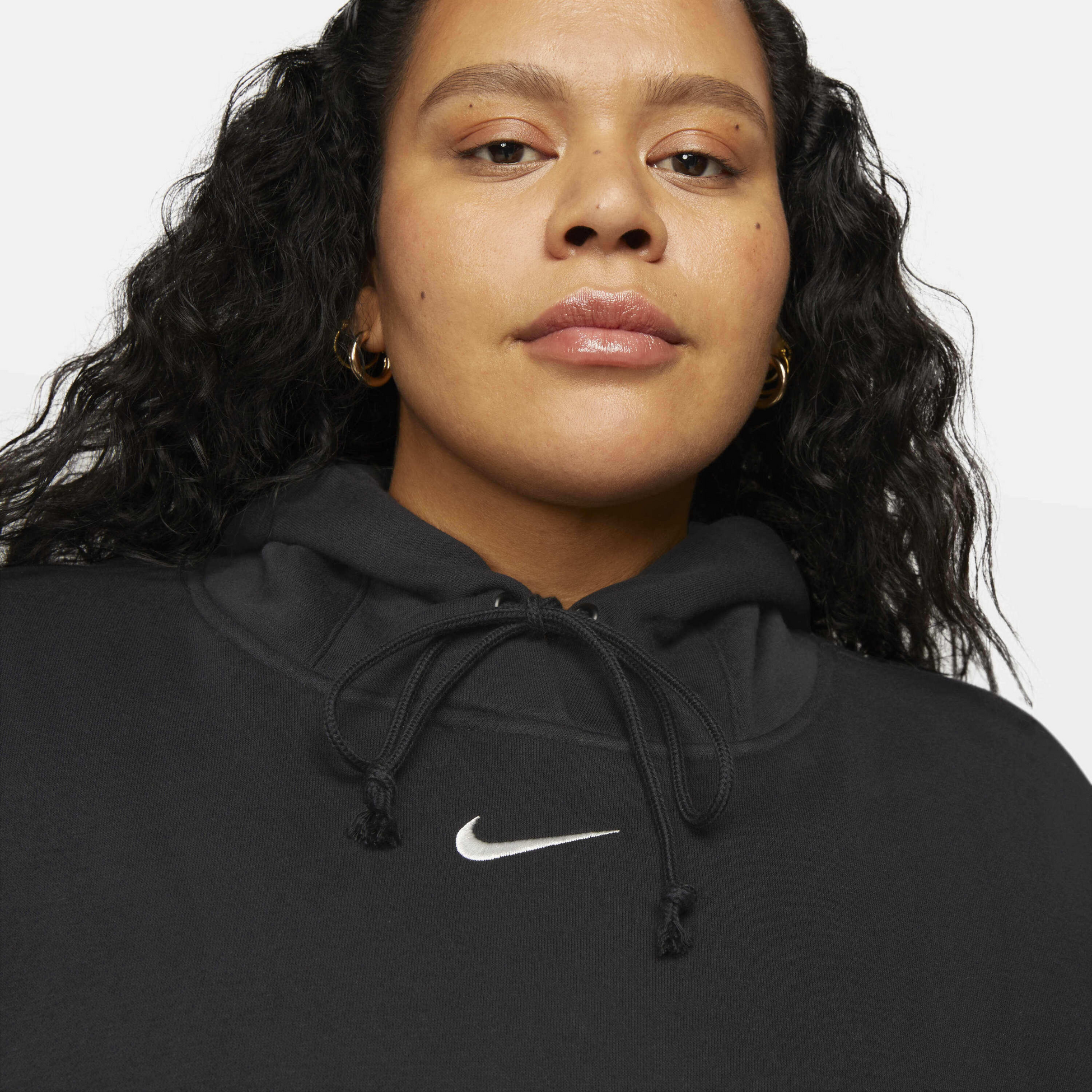 NIKE, Women's Oversized Pullover Hoodie (plus Size) Sportswear Phoenix Fleece