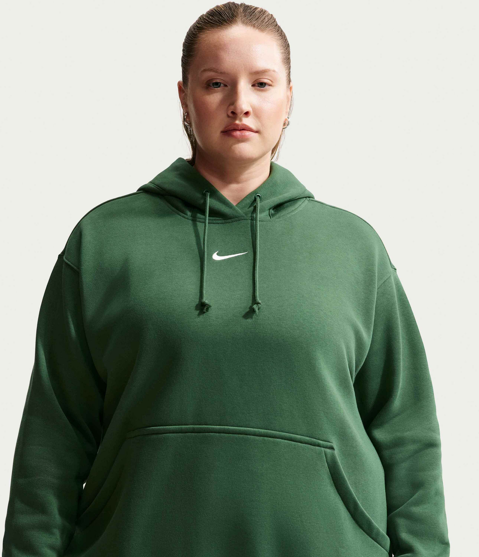NIKE, Women's Oversized Pullover Hoodie (plus Size) Sportswear Phoenix Fleece