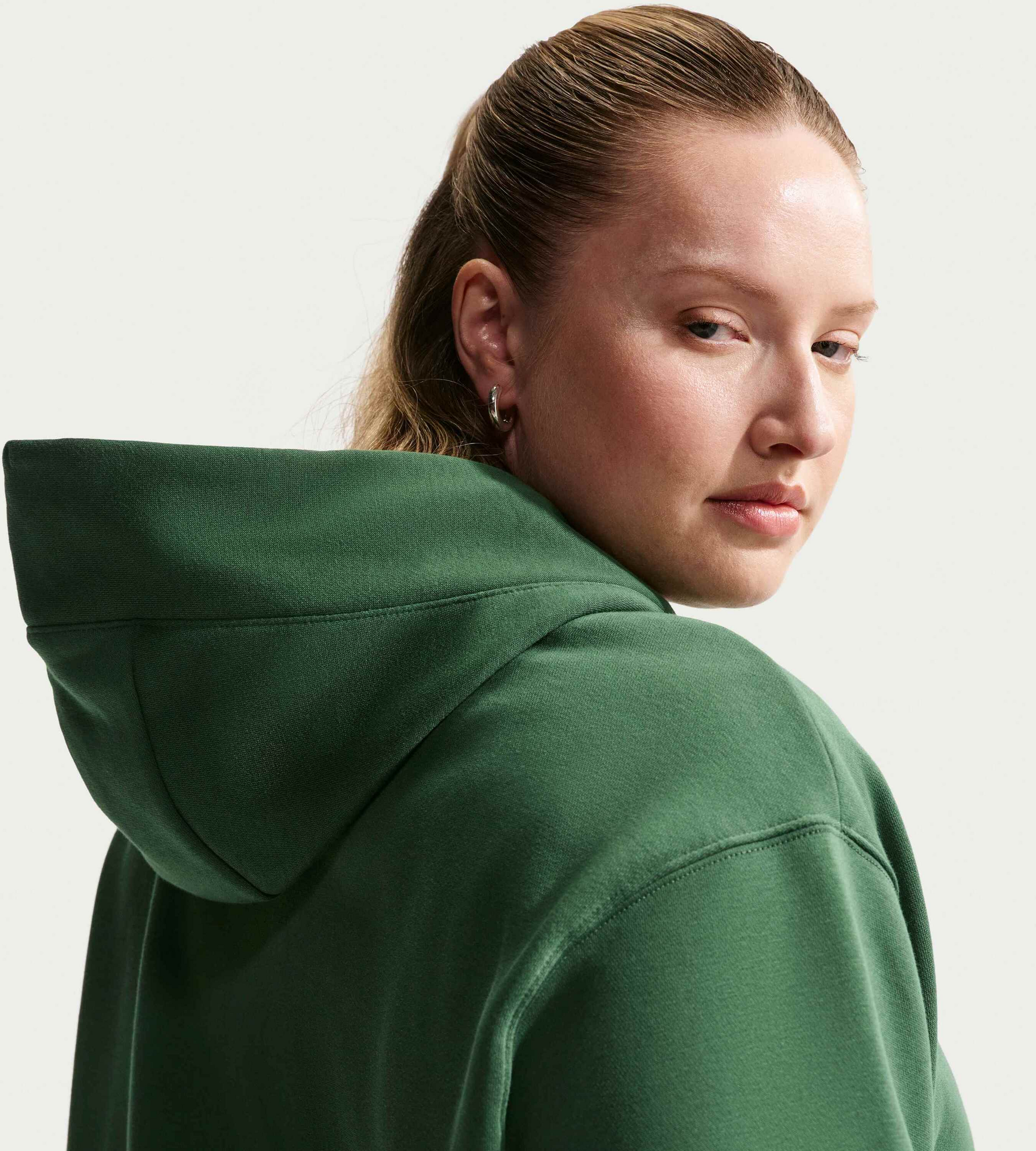 NIKE, Women's Oversized Pullover Hoodie (plus Size) Sportswear Phoenix Fleece