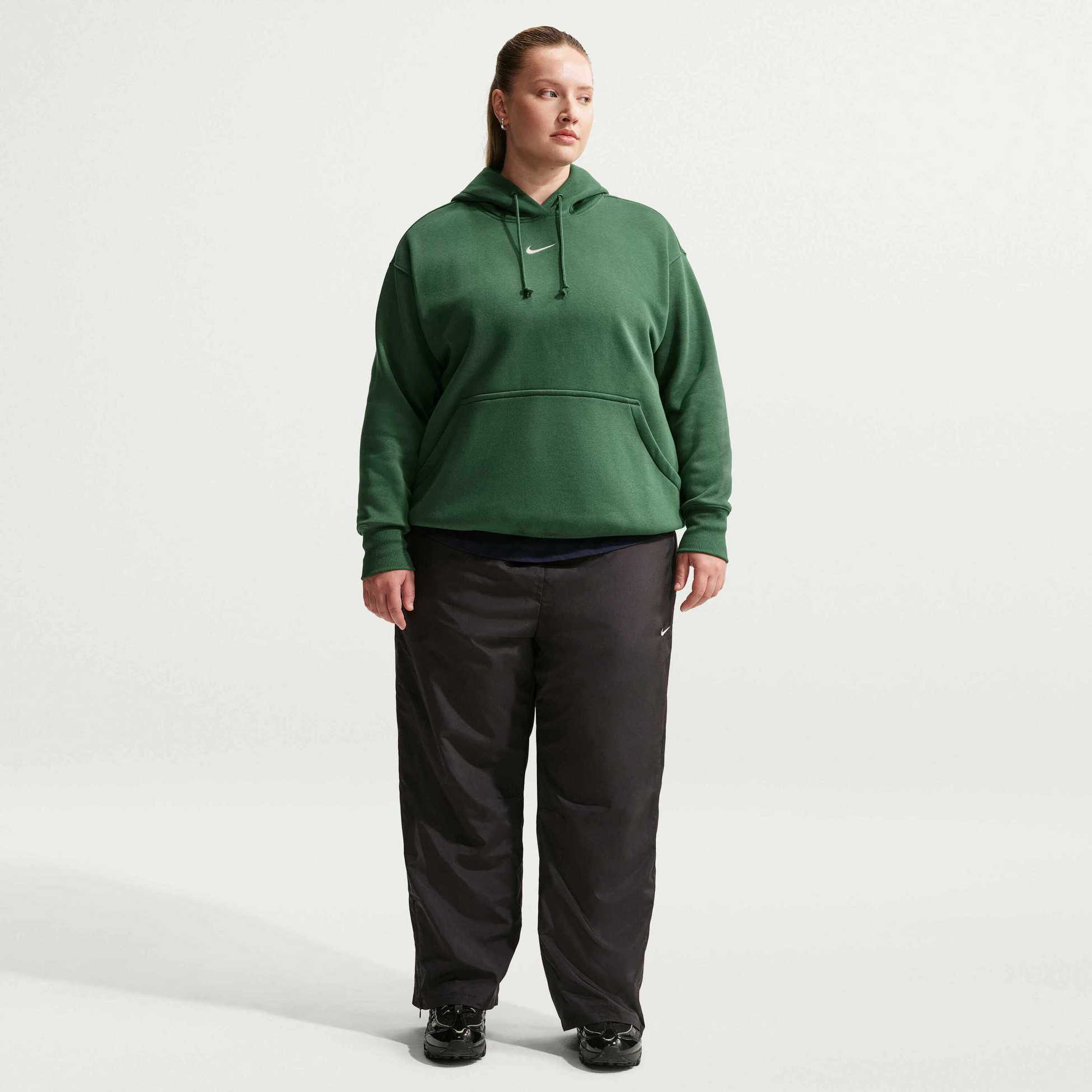 NIKE, Women's Oversized Pullover Hoodie (plus Size) Sportswear Phoenix Fleece