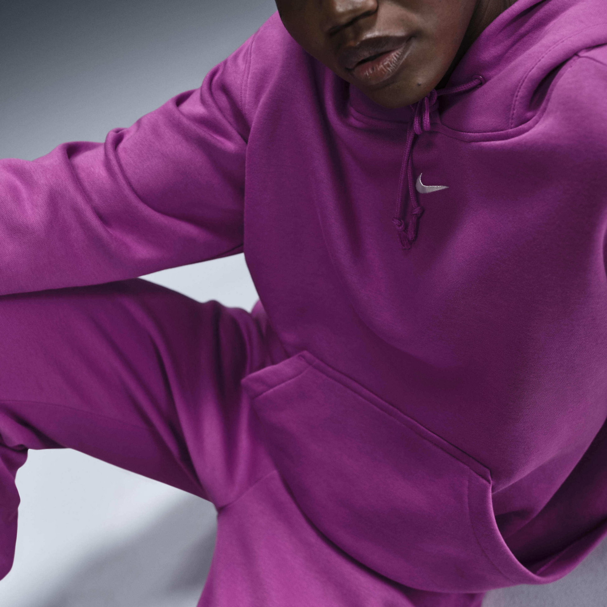 NIKE, Women's Oversized Pullover Hoodie Sportswear Phoenix Fleece