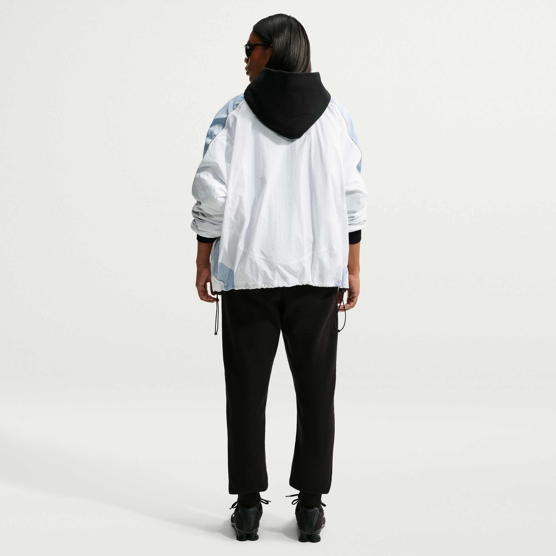 NIKE, Women's Oversized Pullover Hoodie Studio Fleece Medium Weight