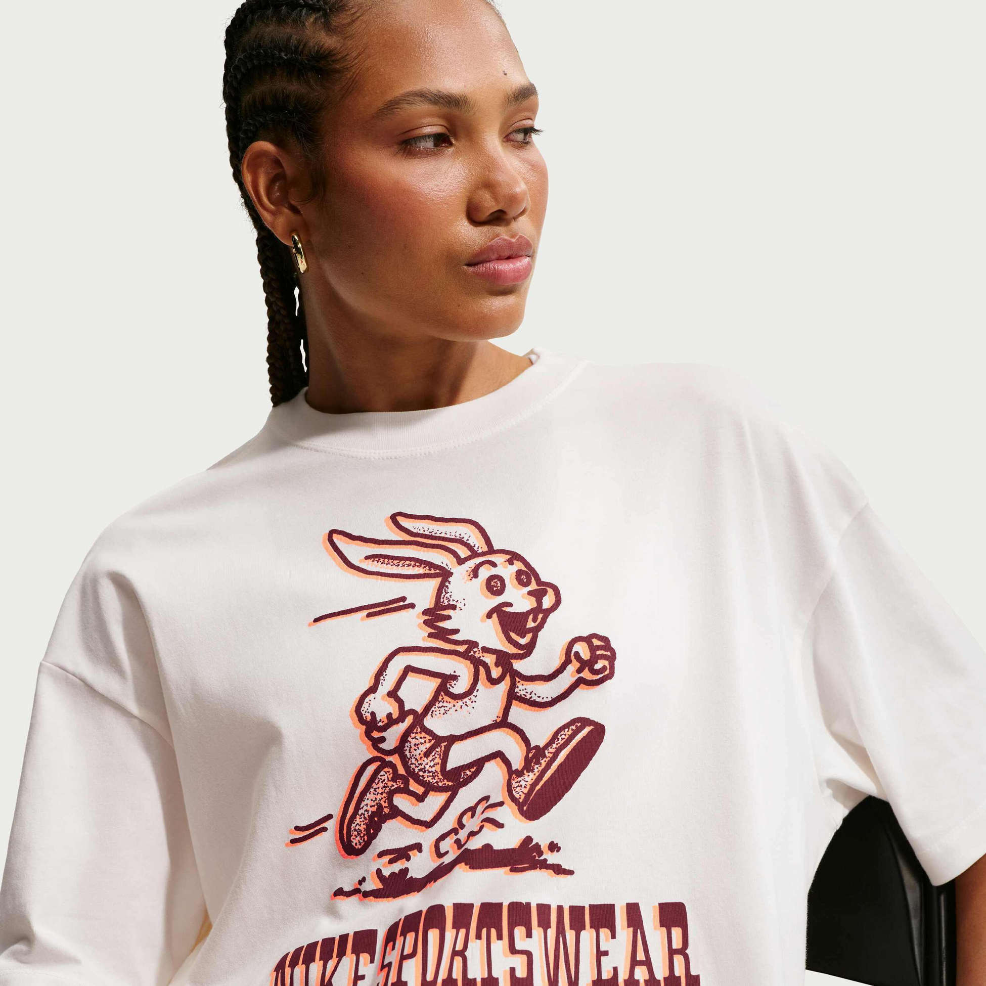 NIKE, Women's Oversized T-shirt Sportswear Classic