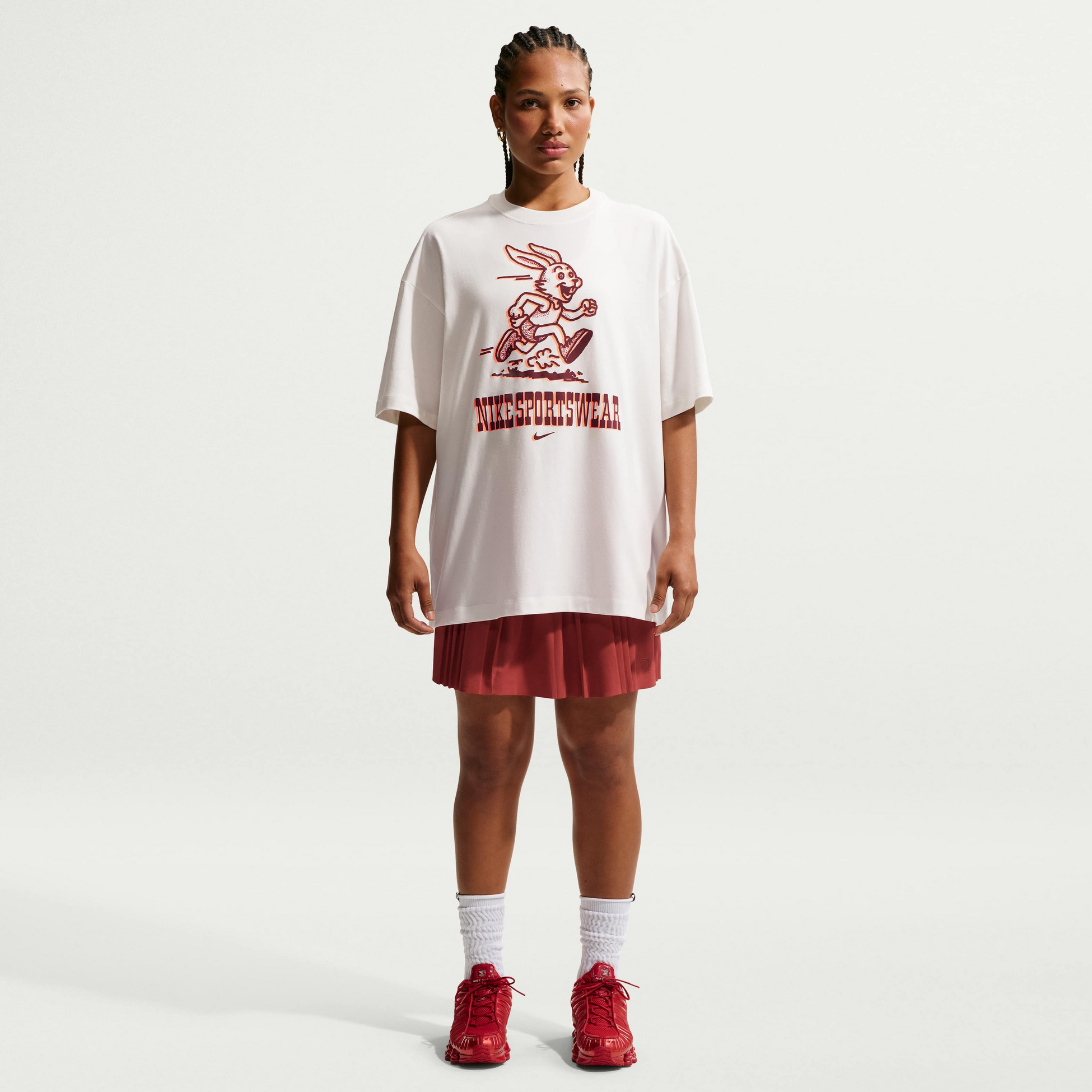 NIKE, Women's Oversized T-shirt Sportswear Classic