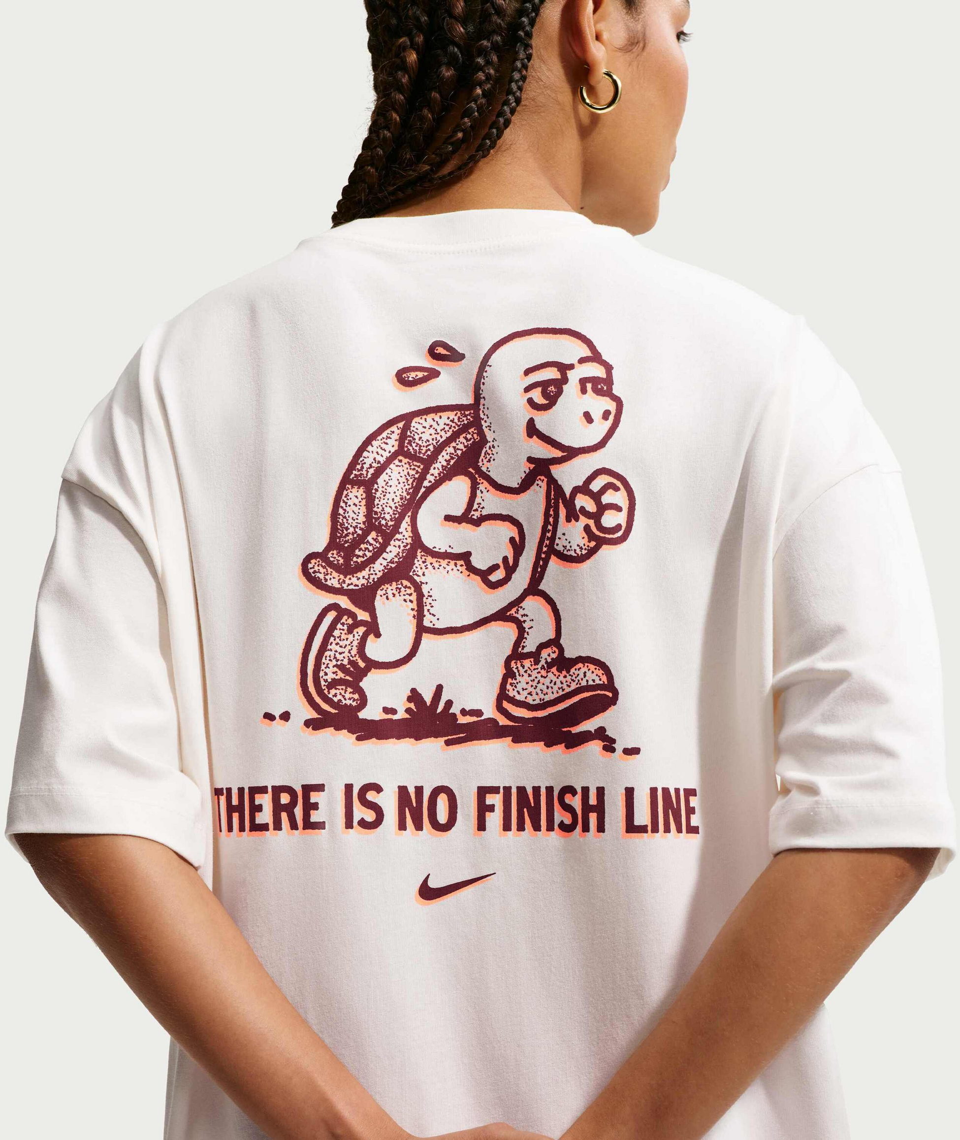 NIKE, Women's Oversized T-shirt Sportswear Classic