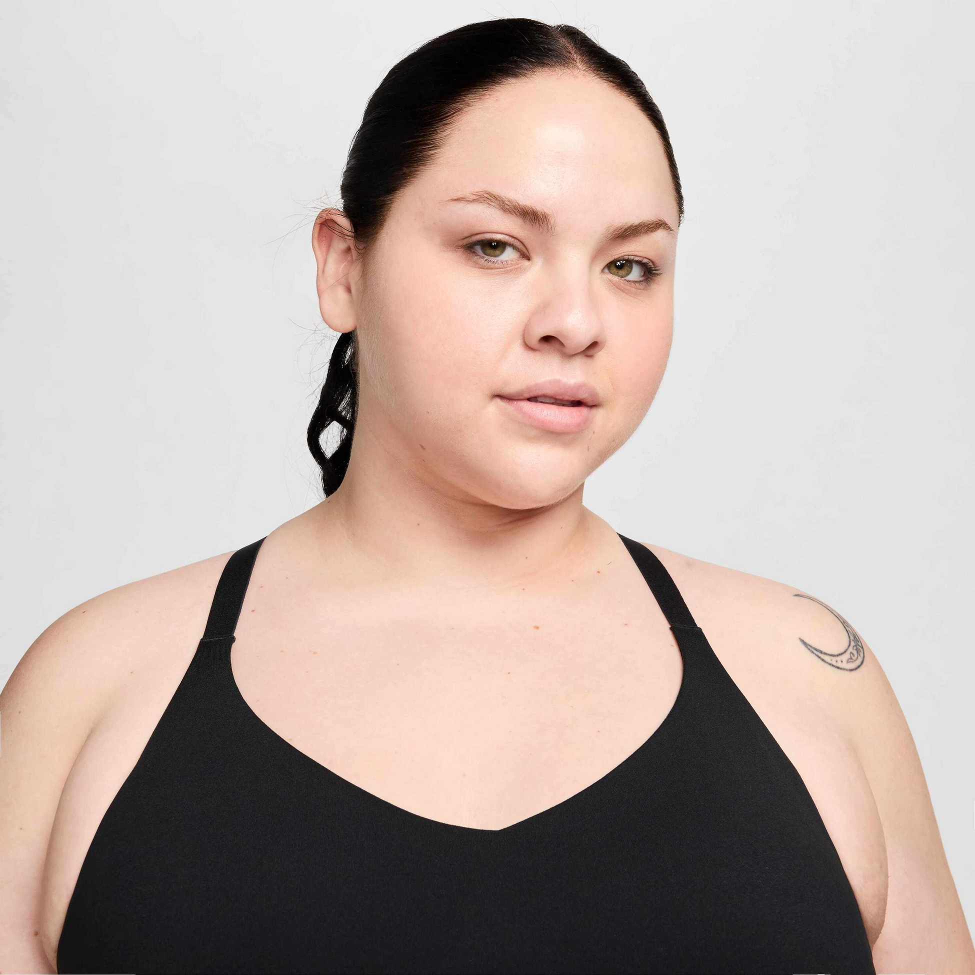 NIKE, Women's Padded Adjustable Sports Bra (plus Size) Indy Light-support