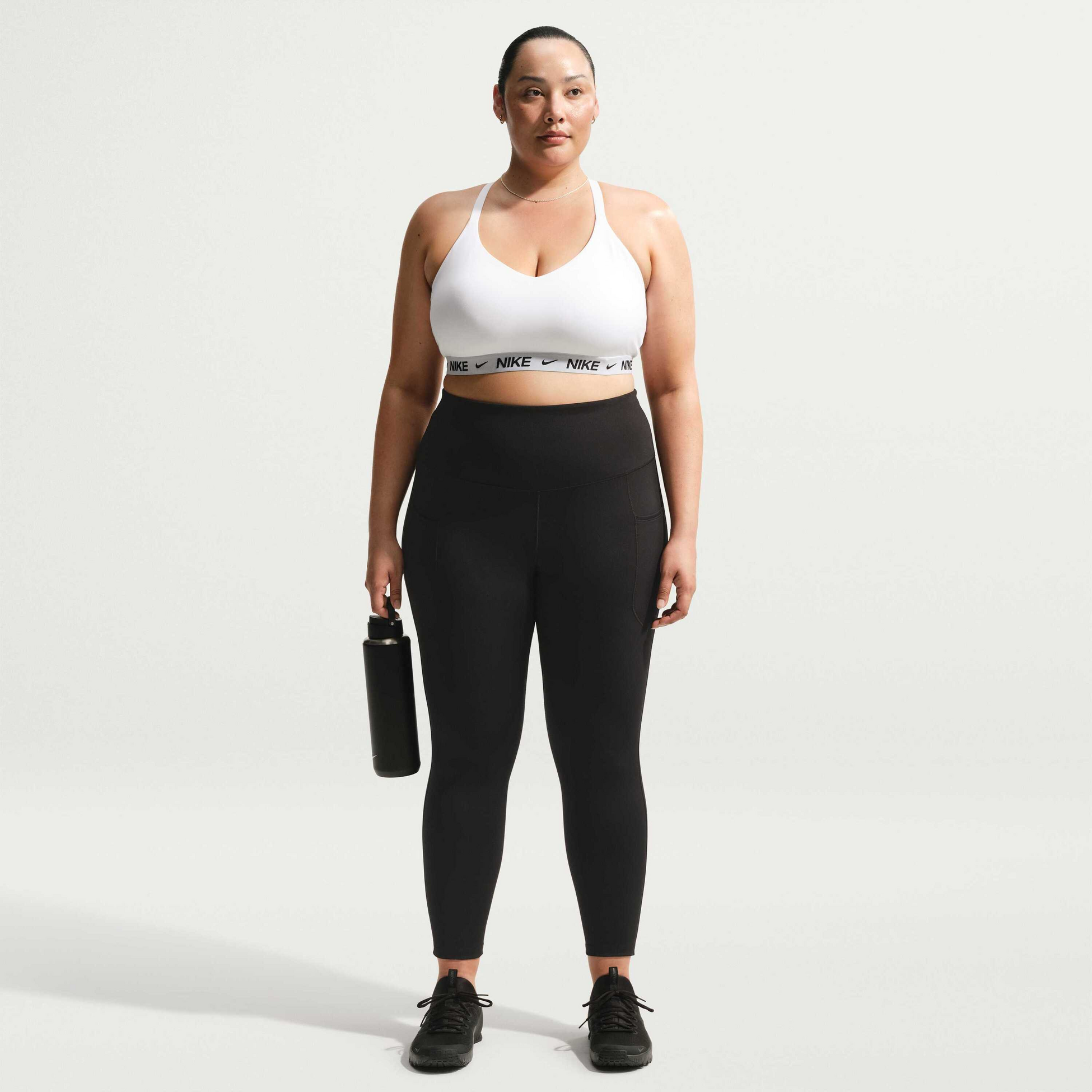 NIKE, Women's Padded Adjustable Sports Bra (plus Size) Indy Light-support