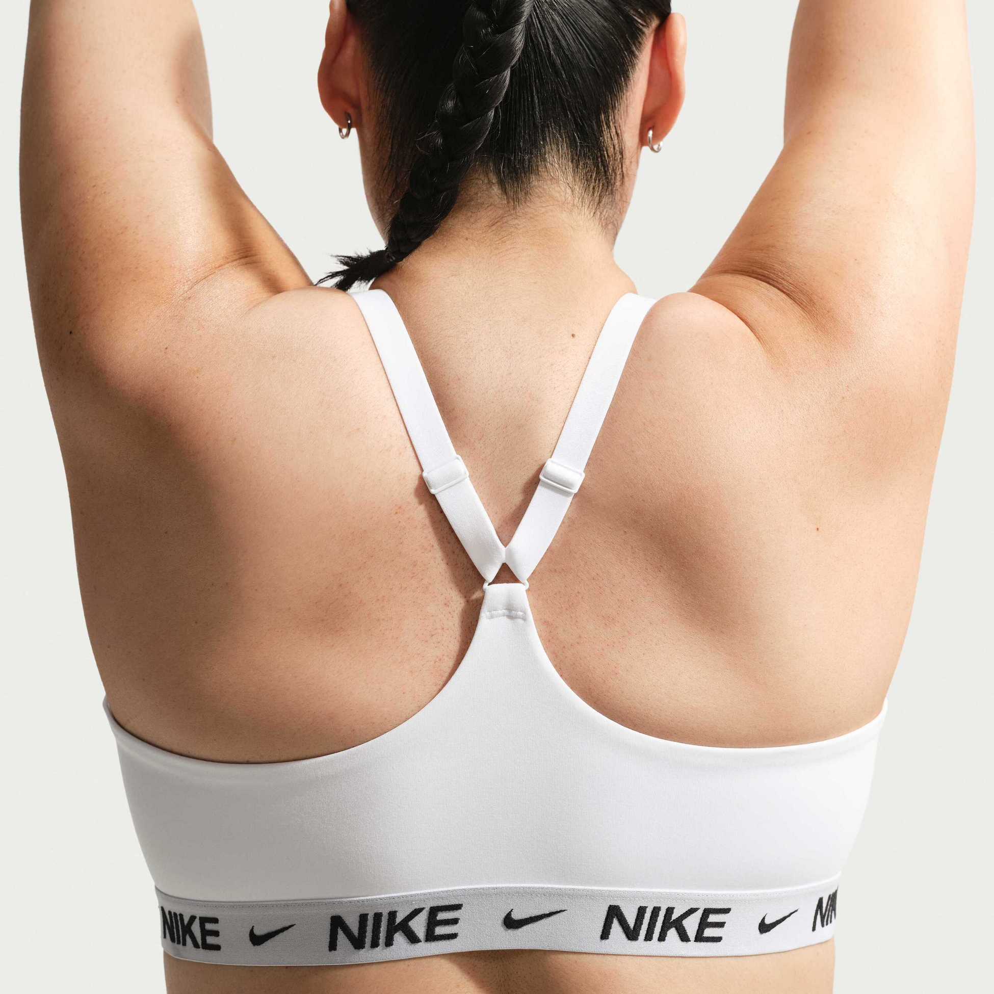 NIKE, Women's Padded Adjustable Sports Bra (plus Size) Indy Light-support