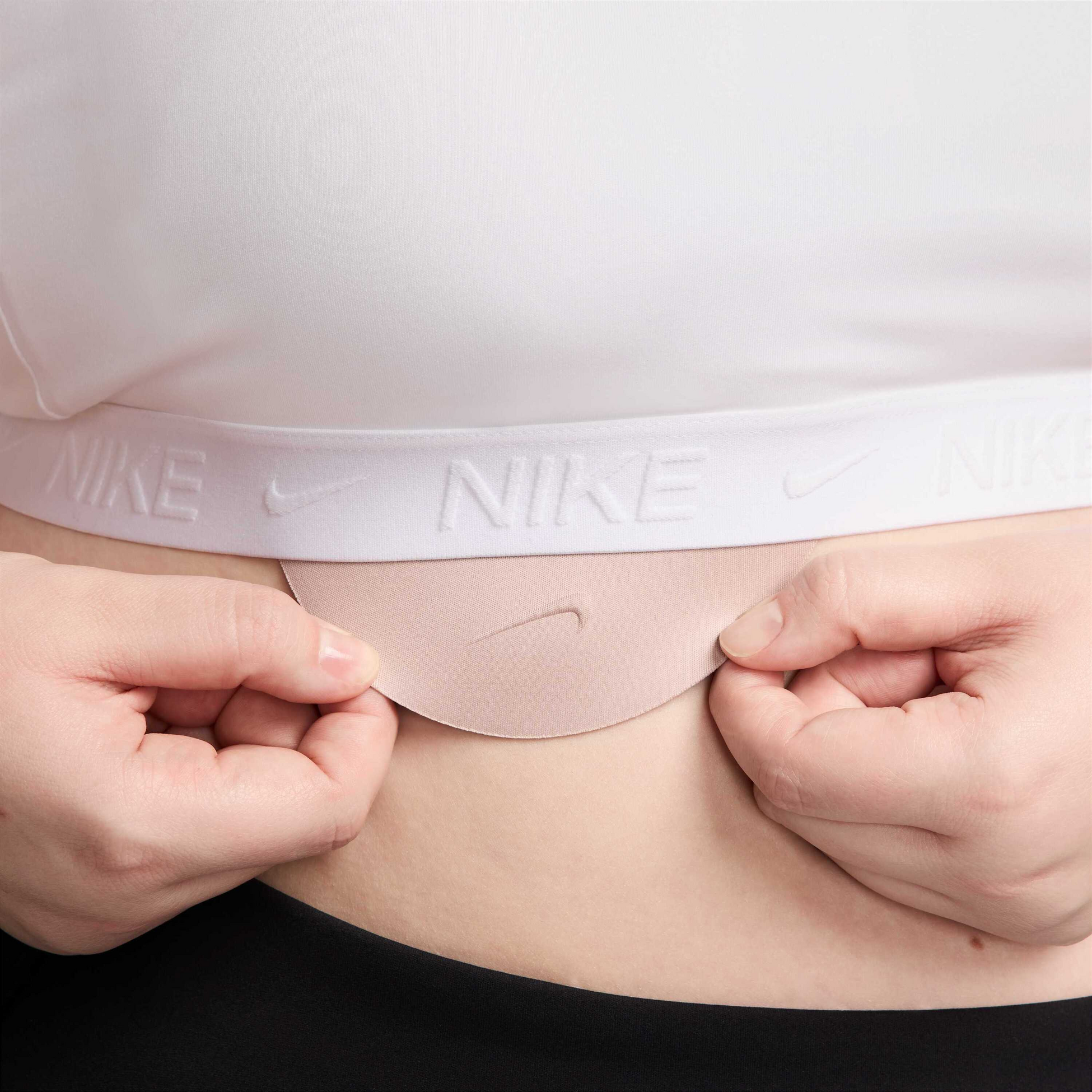 NIKE, Women's Padded Adjustable Sports Bra (plus Size) Indy Light-support