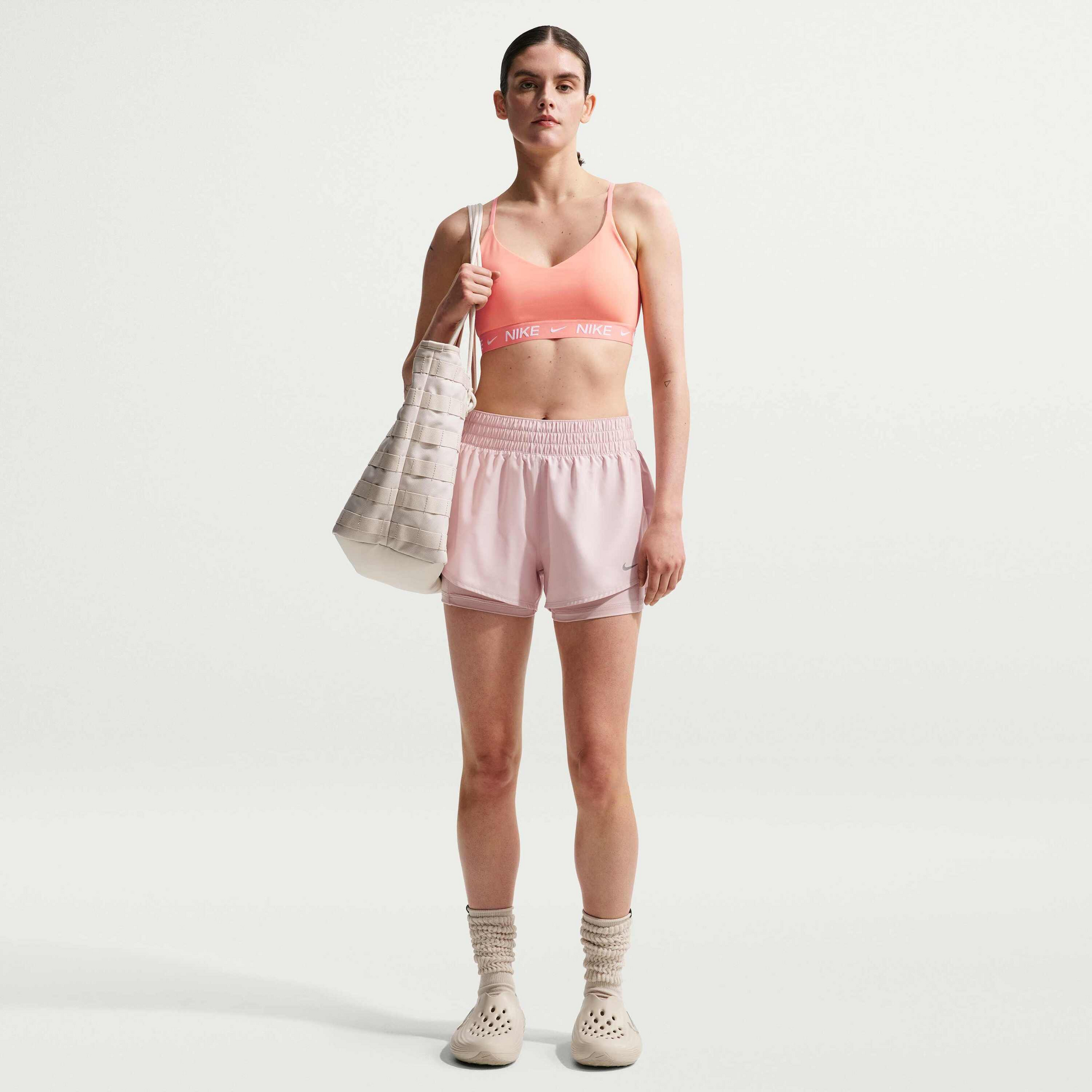 NIKE, Women's Padded Adjustable Sports Bra Indy Light-support