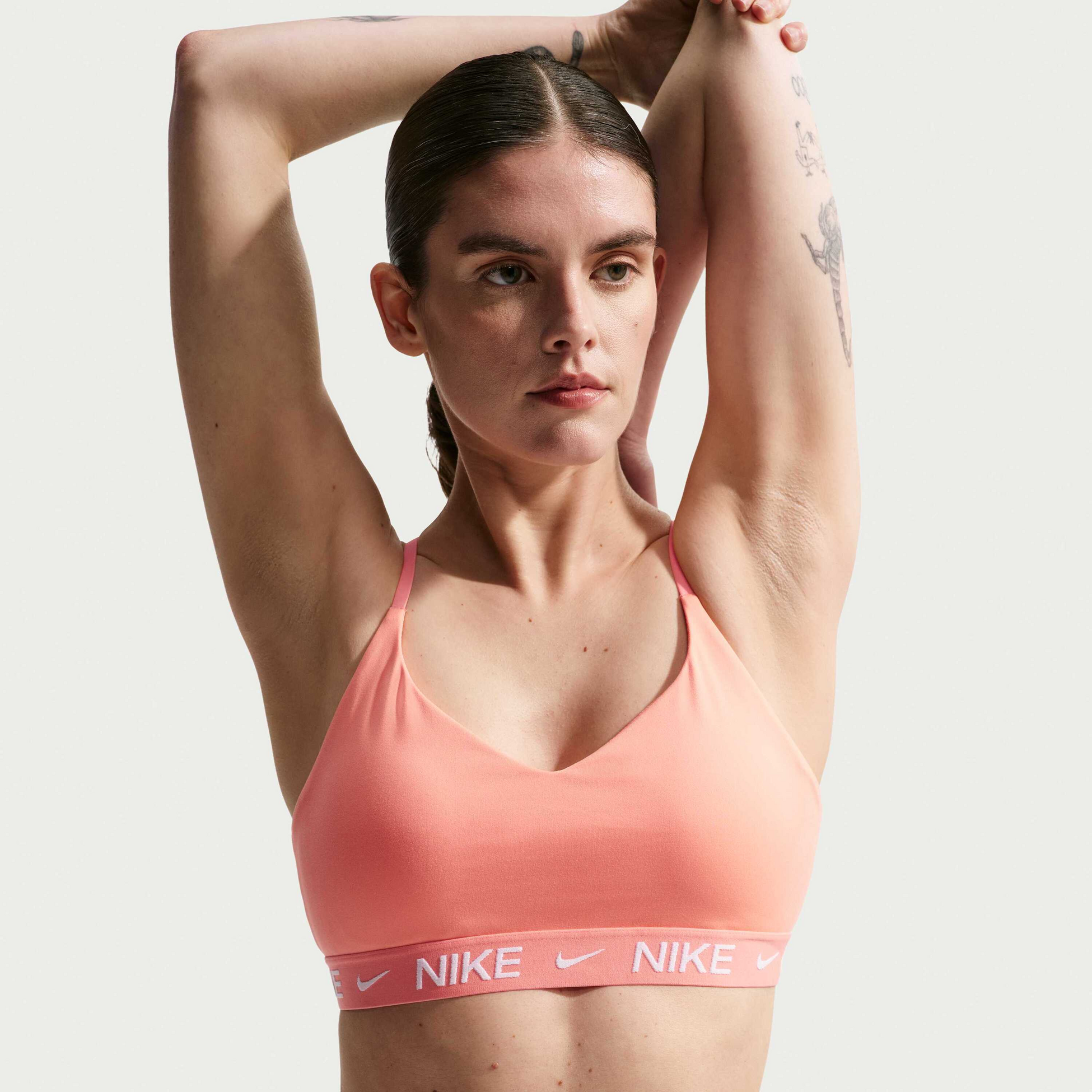 NIKE, Women's Padded Adjustable Sports Bra Indy Light-support