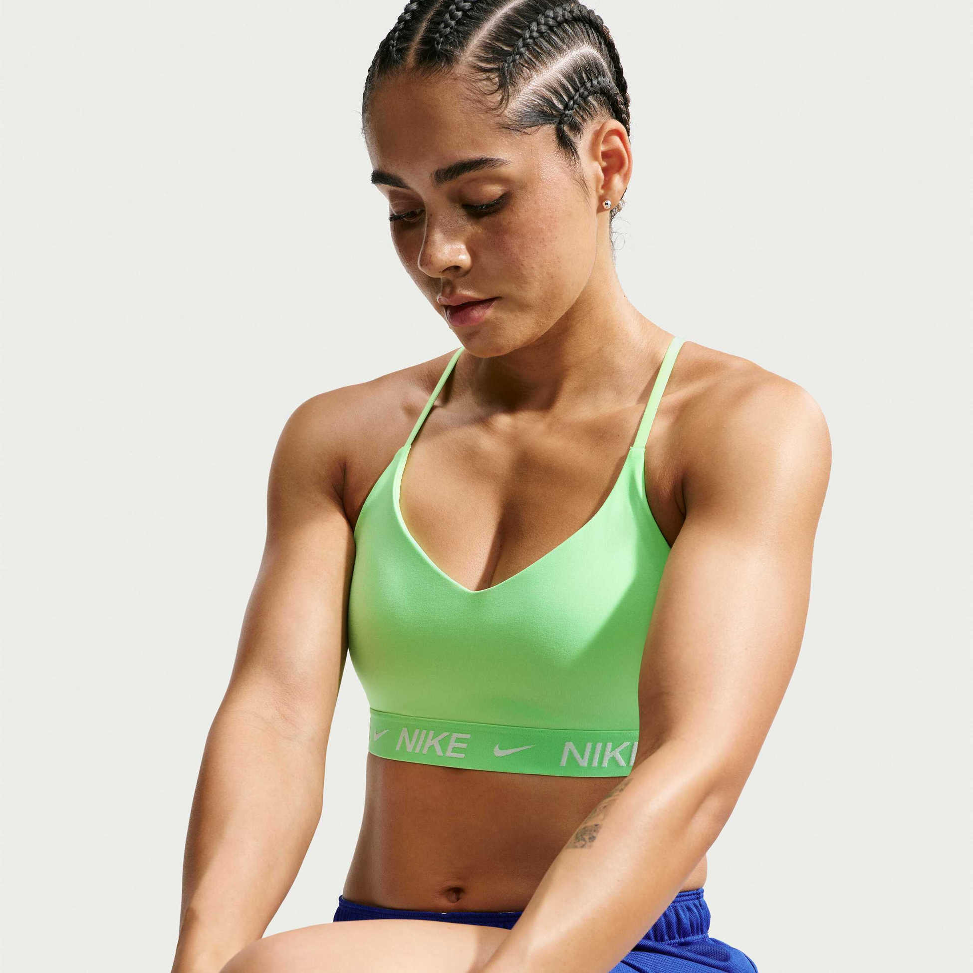 NIKE, Women's Padded Adjustable Sports Bra Indy Light-support