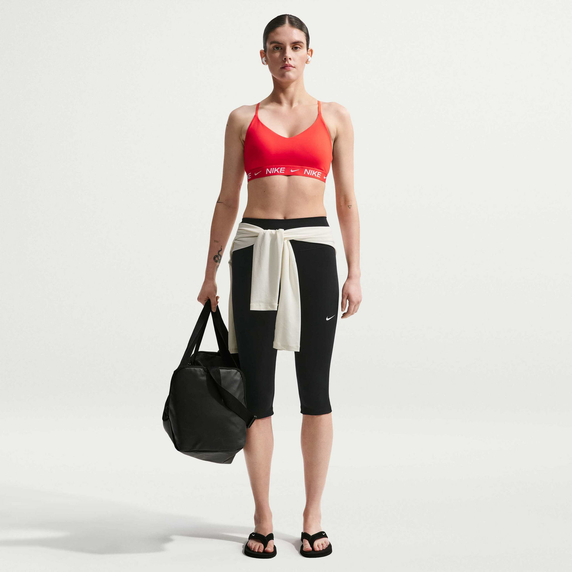 NIKE, Women's Padded Adjustable Sports Bra Indy Light-support