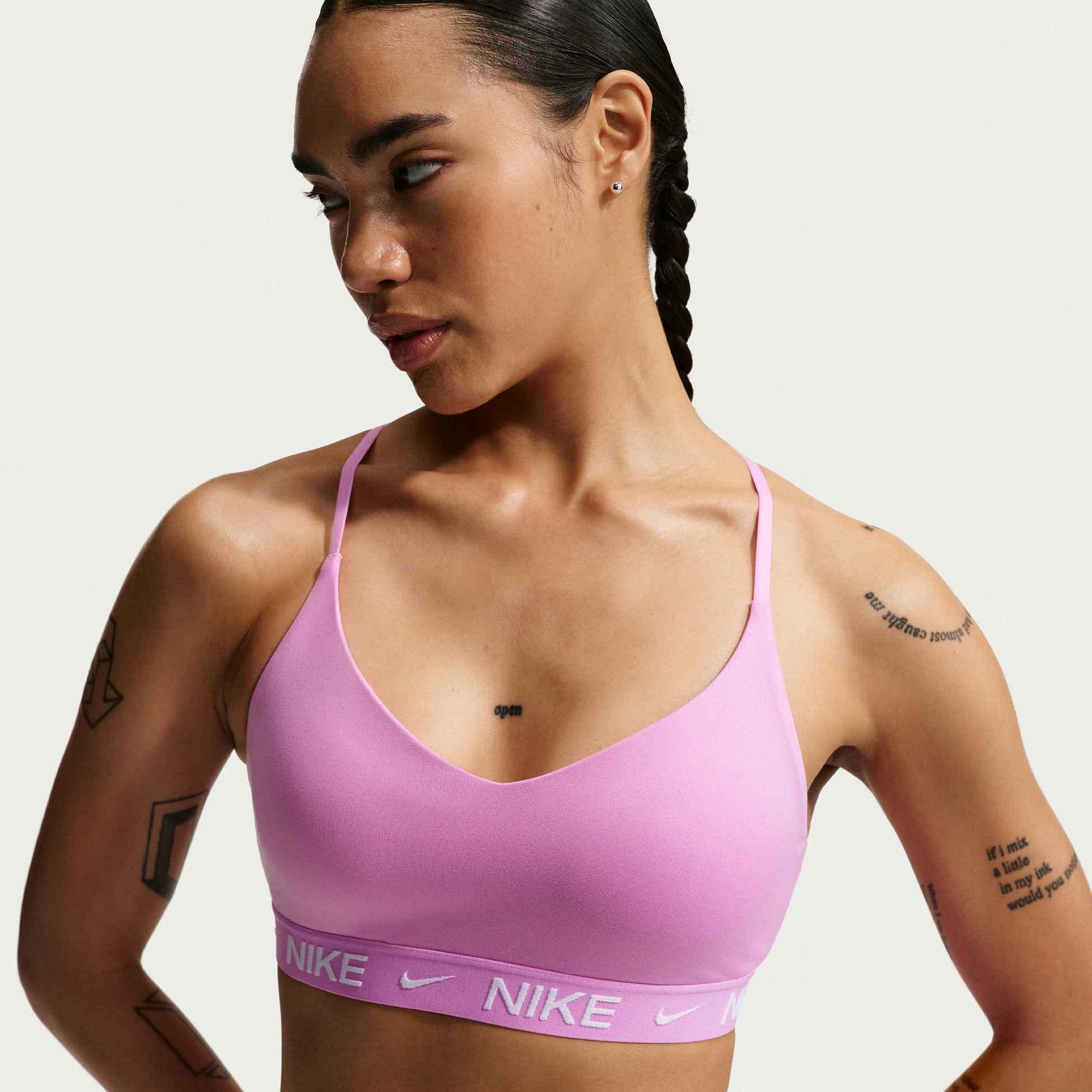 NIKE, Women's Padded Adjustable Sports Bra Indy Light-support