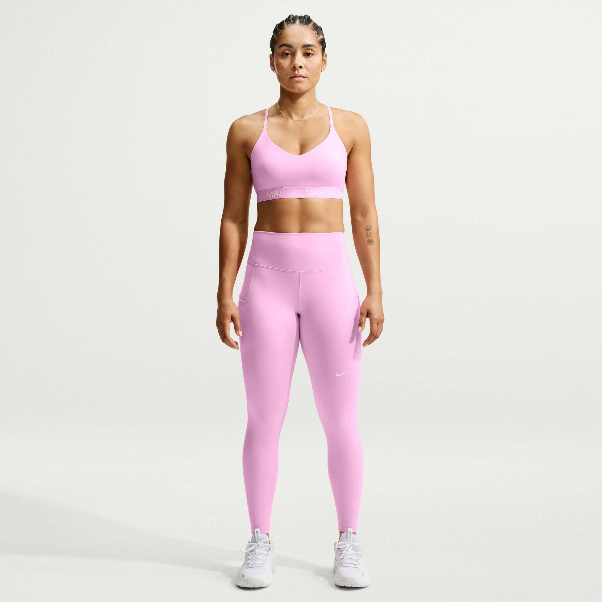 NIKE, Women's Padded Adjustable Sports Bra Indy Light-support