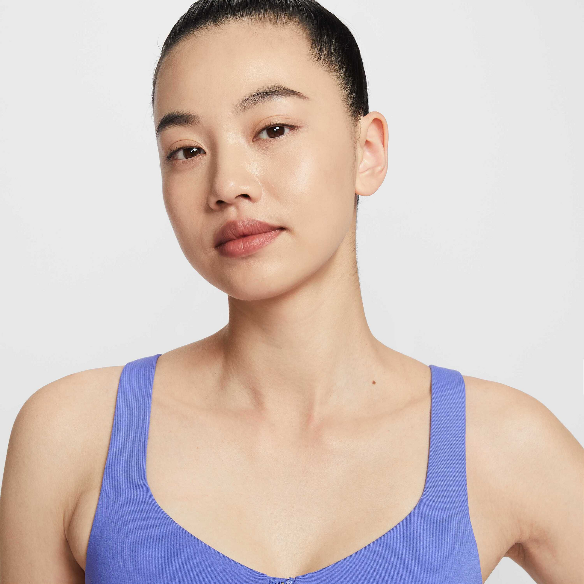 NIKE, Women's Padded Front-zip Sports Bra Indy High-support