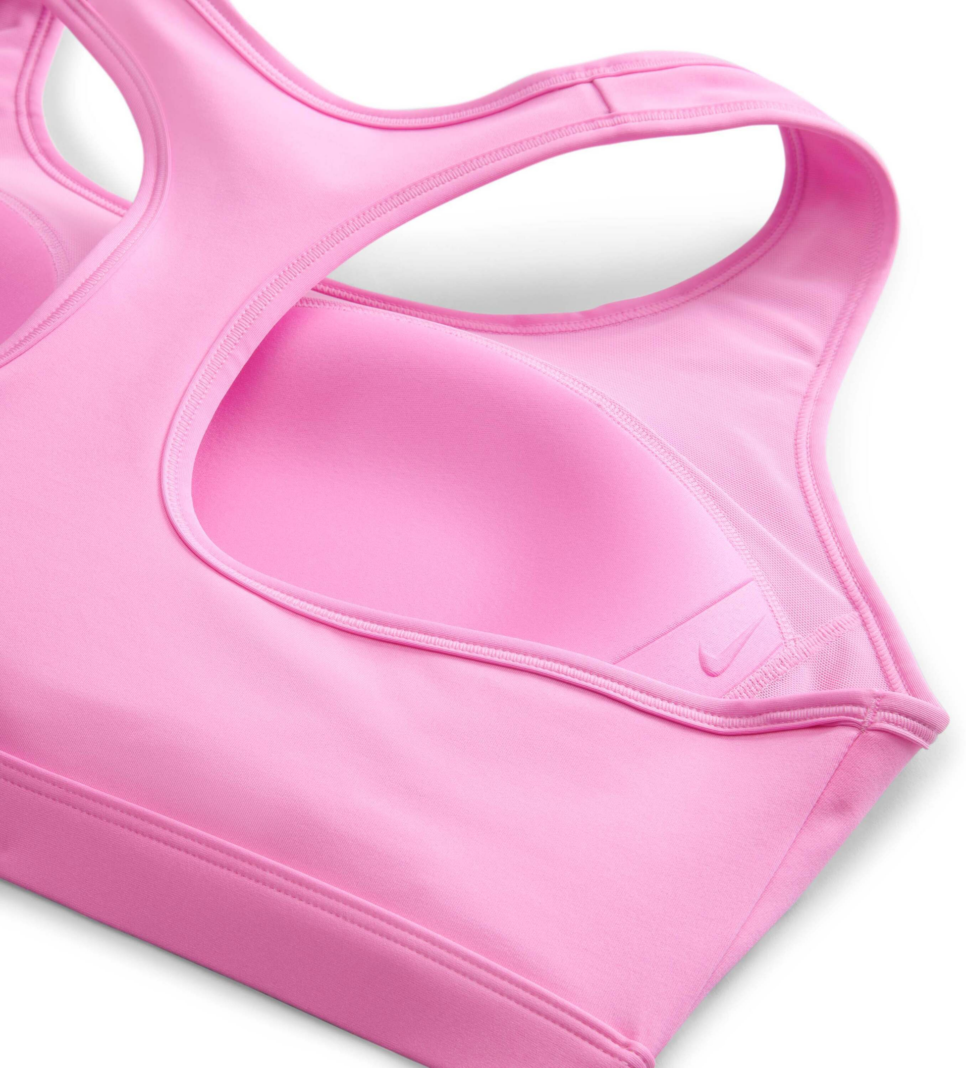 NIKE, Women's Padded Sports Bra (plus Size) Swoosh Medium Support