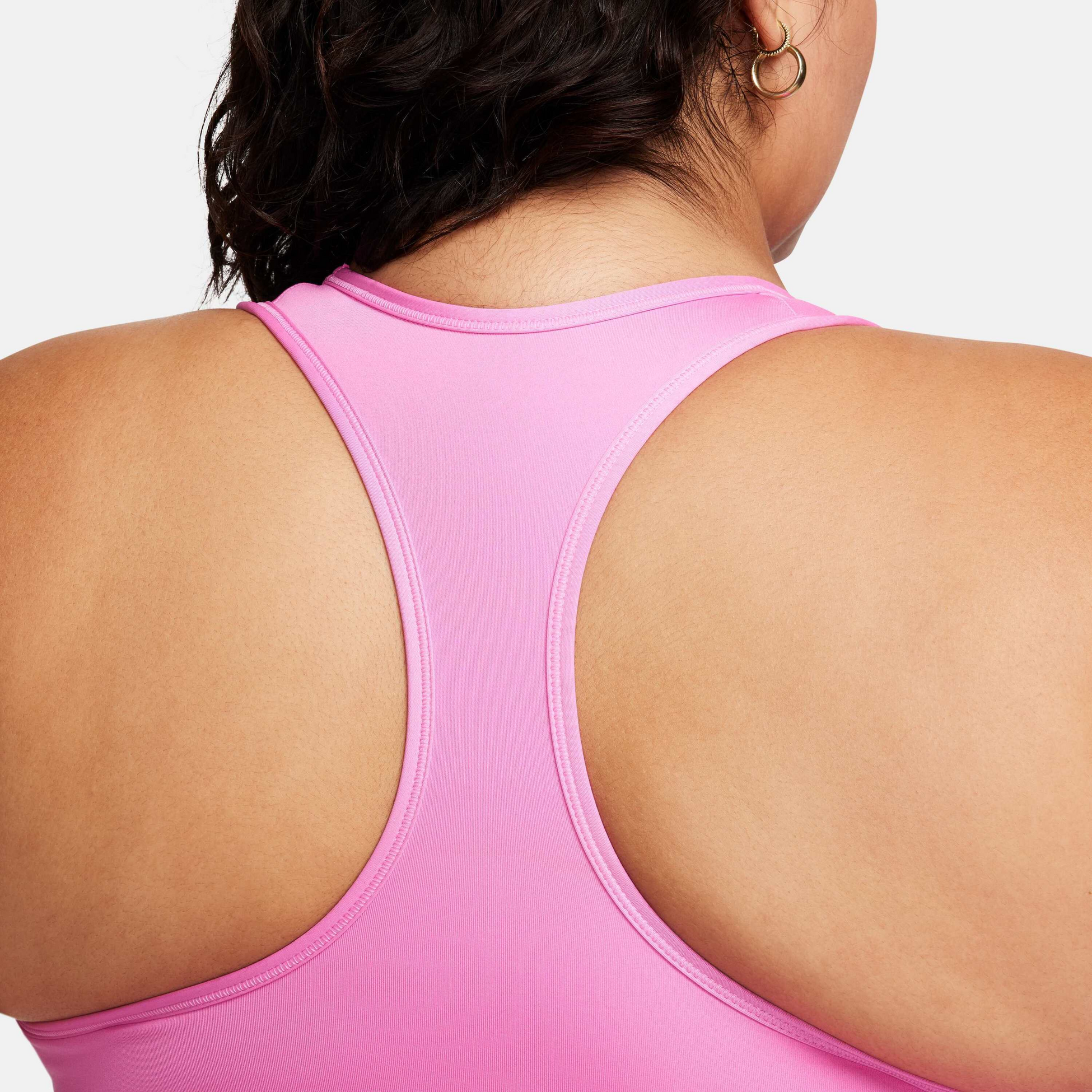 NIKE, Women's Padded Sports Bra (plus Size) Swoosh Medium Support