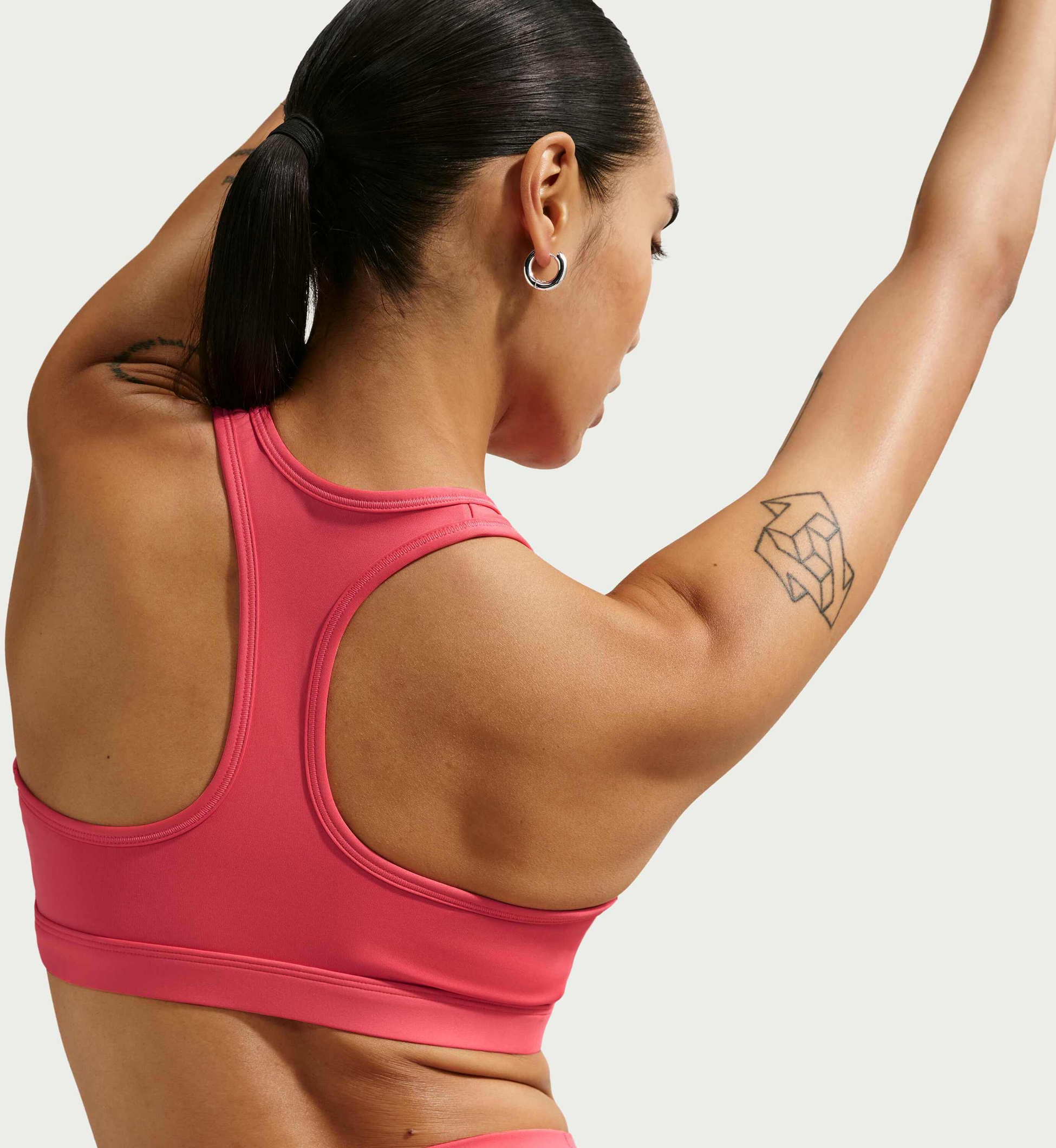 NIKE, Women's Padded Sports Bra Swoosh Medium-support