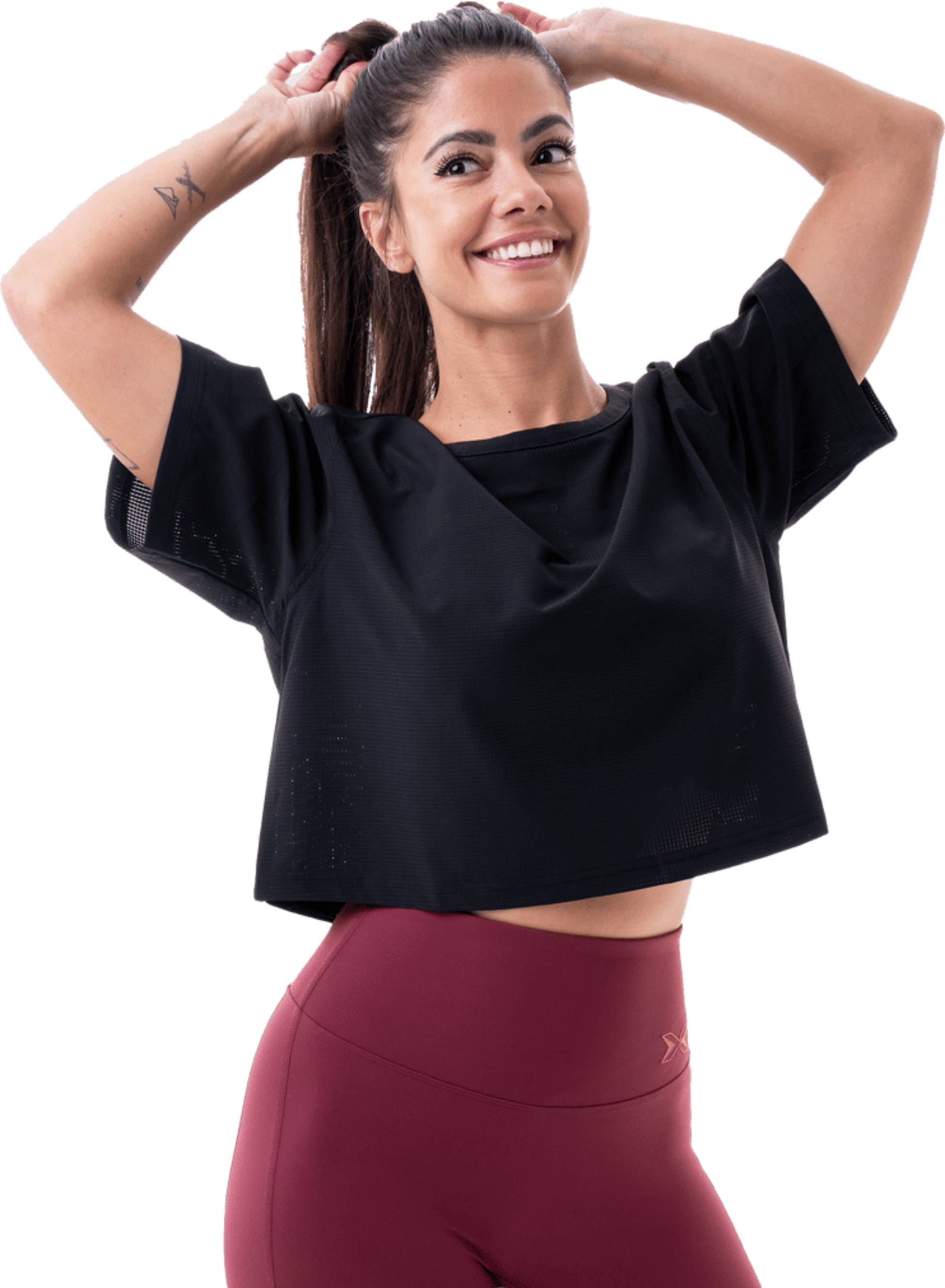 PICSIL SPORT, Women's Performance Oversize Crop Aw25