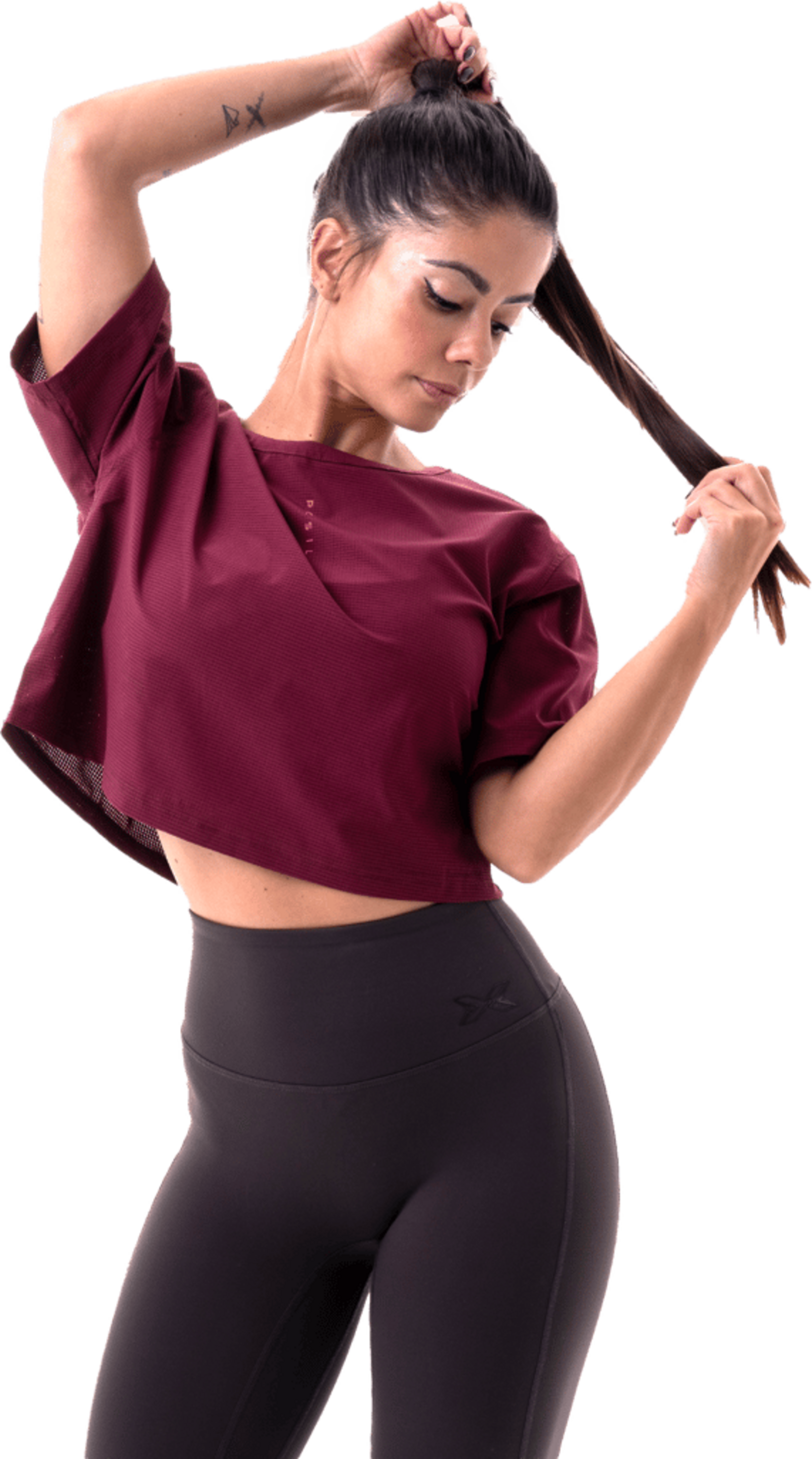 PICSIL SPORT, Women's Performance Oversize Crop Aw25