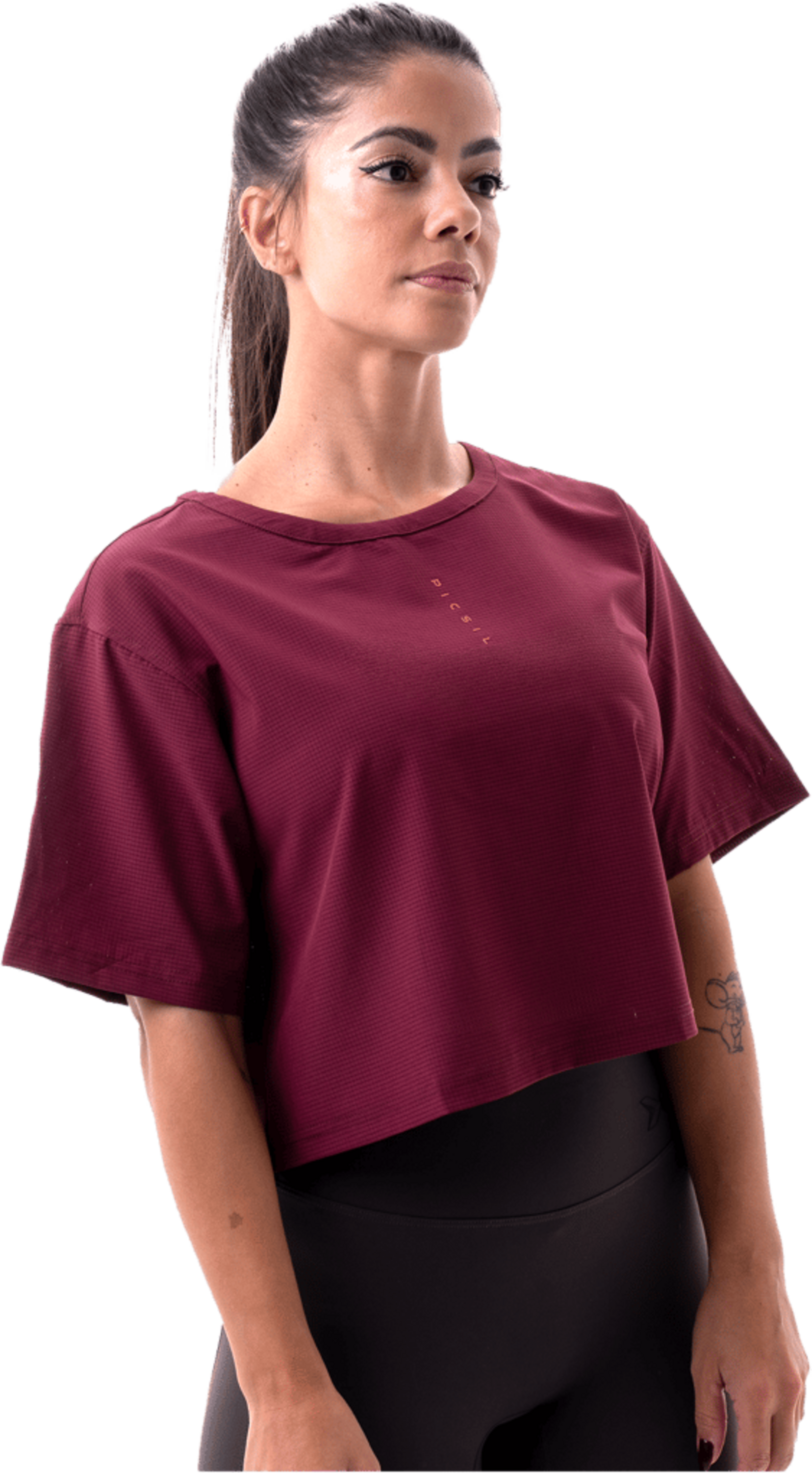 PICSIL SPORT, Women's Performance Oversize Crop Aw25